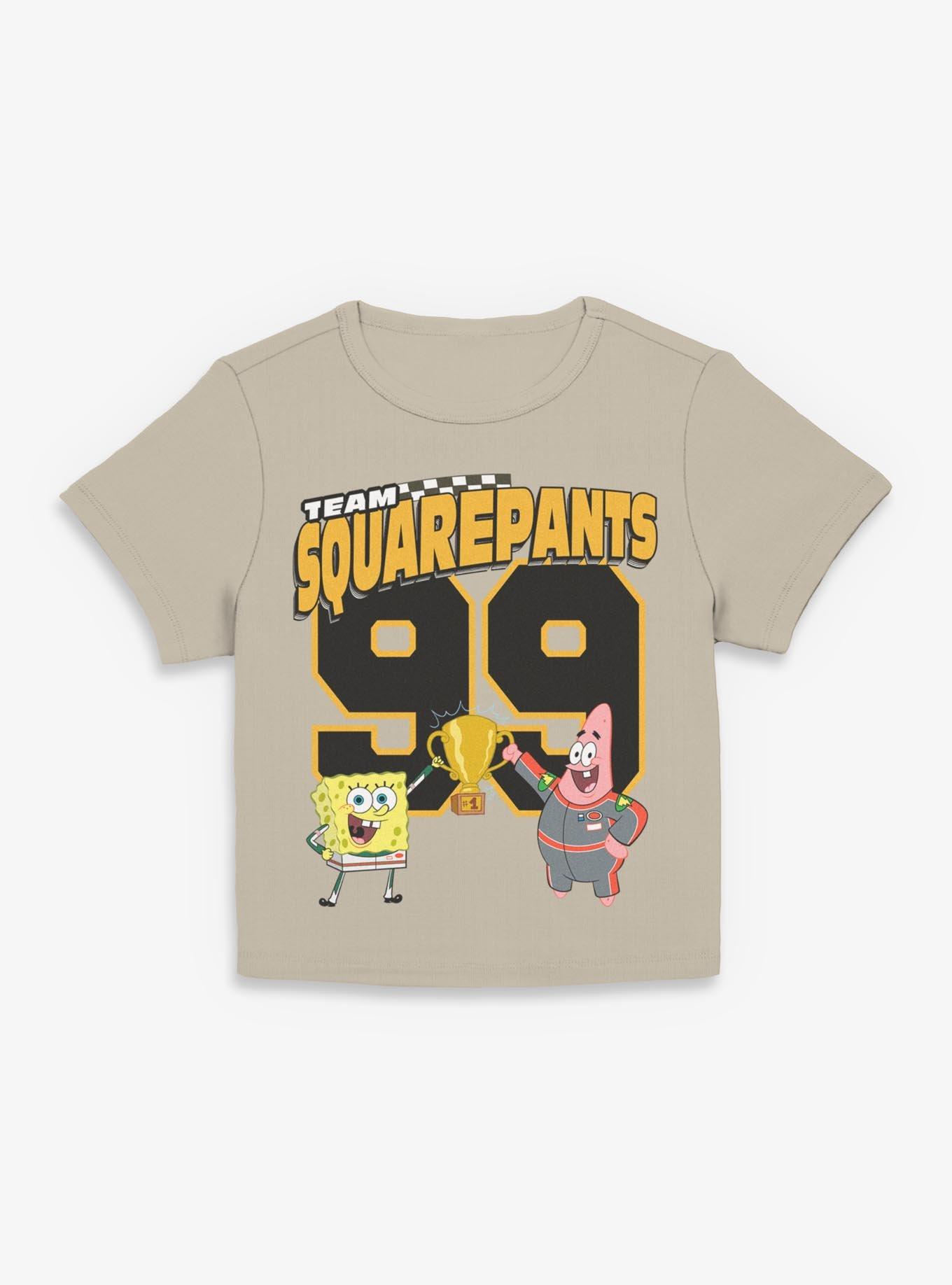 SpongeBob SquarePants SB Patrick 99 Racing Womens Baby Tee, , hi-res