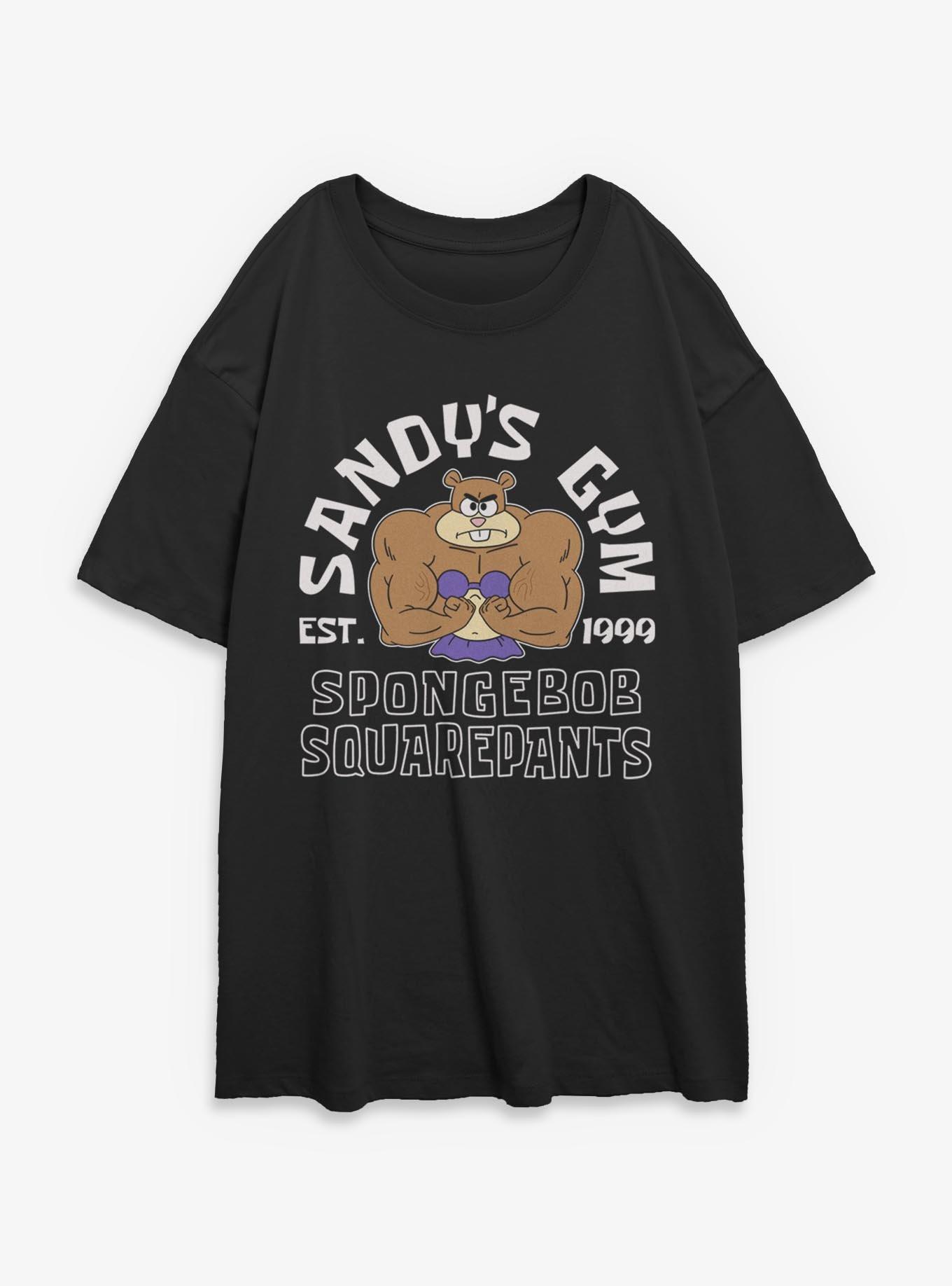 SpongeBob SquarePants Sandy Cheeks Womens Oversized T-Shirt, , hi-res