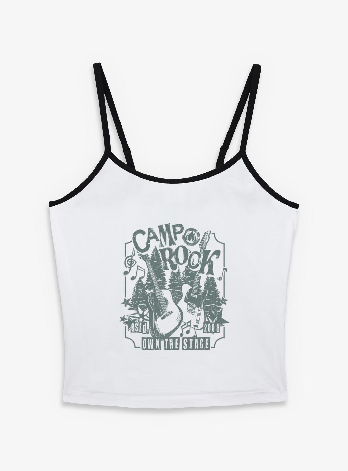 Disney Camp Rock Festival Poster Womens Cami, WHITE, hi-res view 1