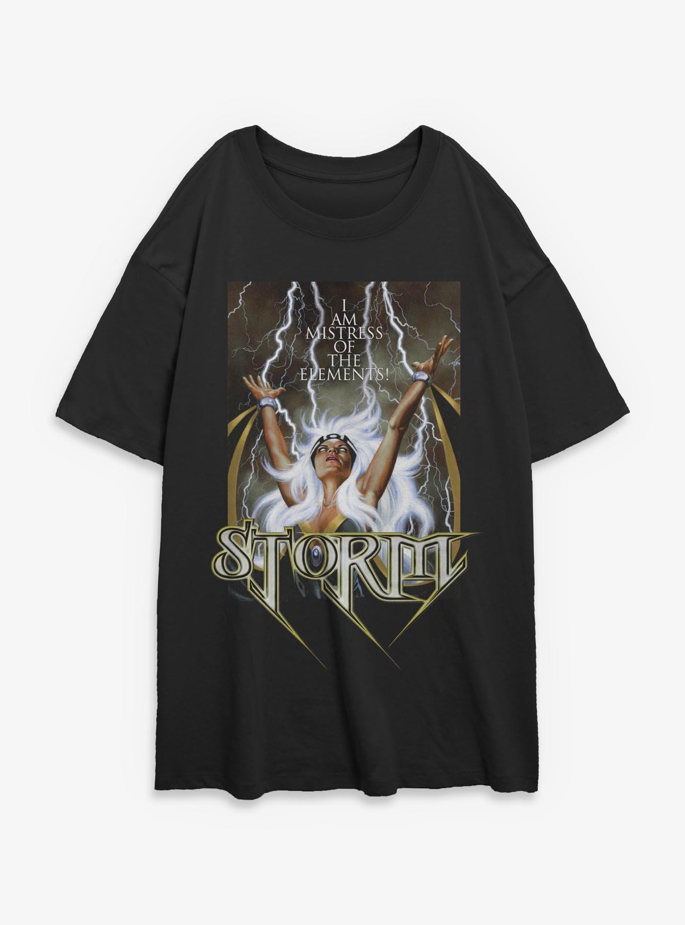 Marvel X-Men Mistress Of The Elements Womens Oversized T-Shirt, , hi-res