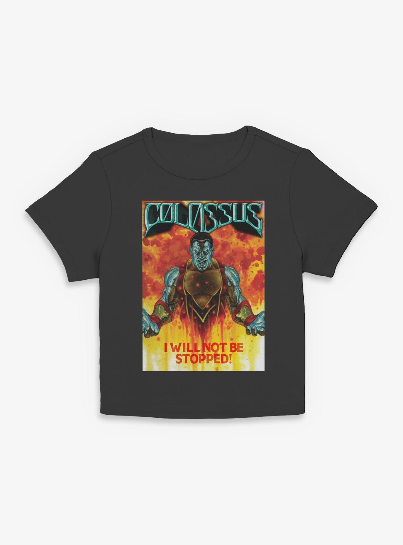 Marvel X-Men Not Be Stopped Womens Baby Tee, , hi-res