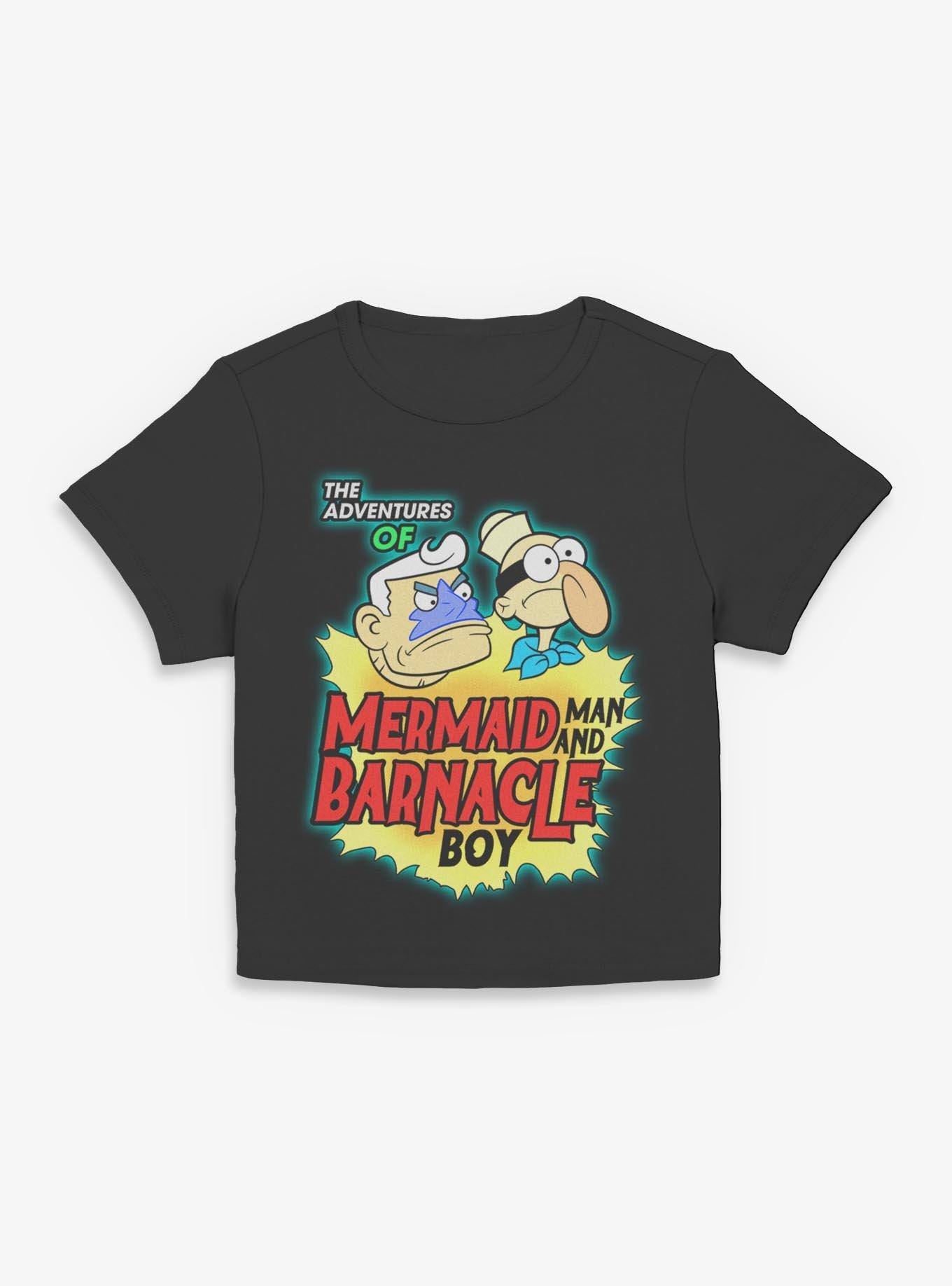 SpongeBob SquarePants Dynamic Duo MM & BB Womens Baby Tee, , hi-res
