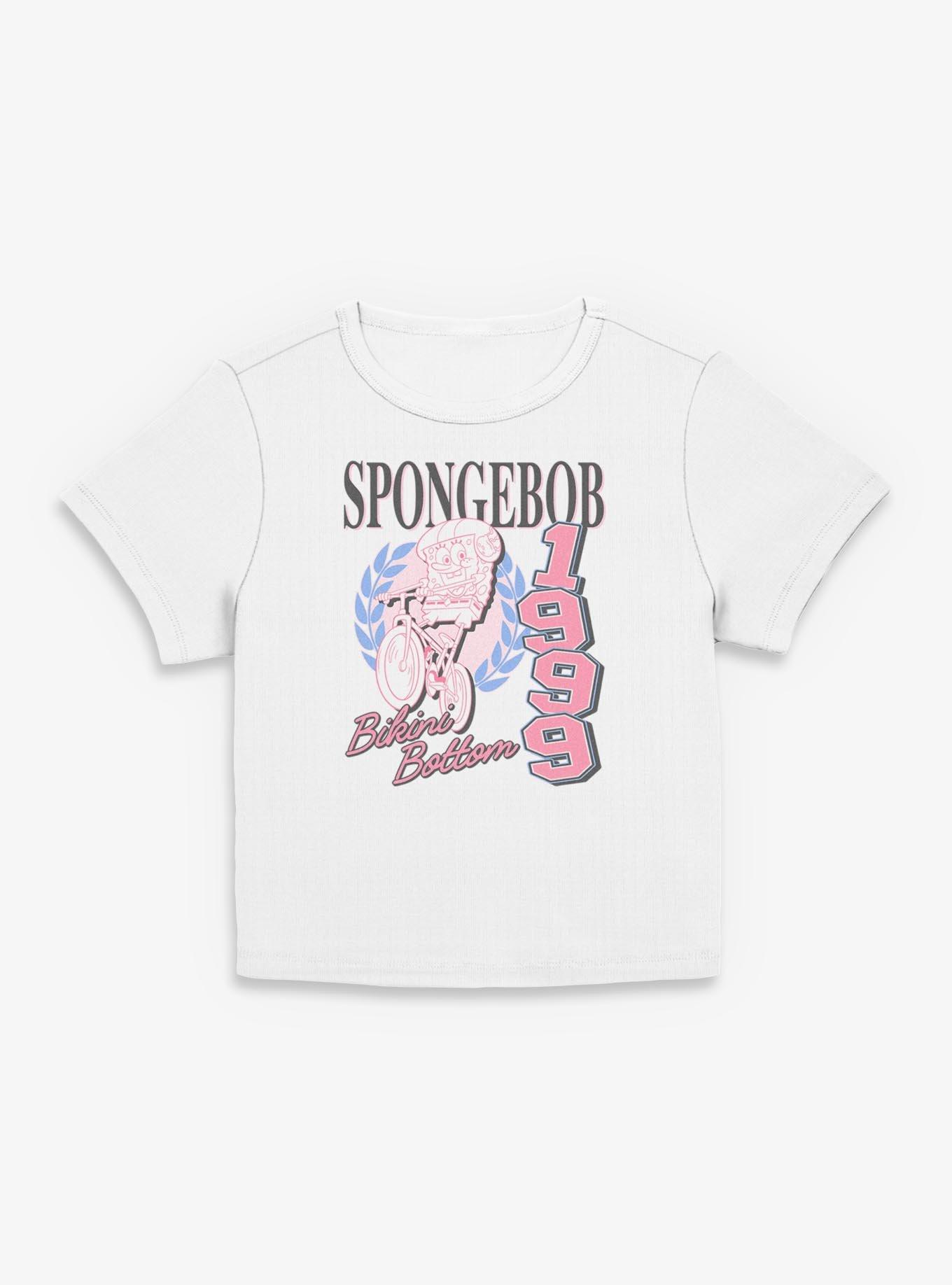 SpongeBob SquarePants Cyclebob Womens Baby Tee, , hi-res