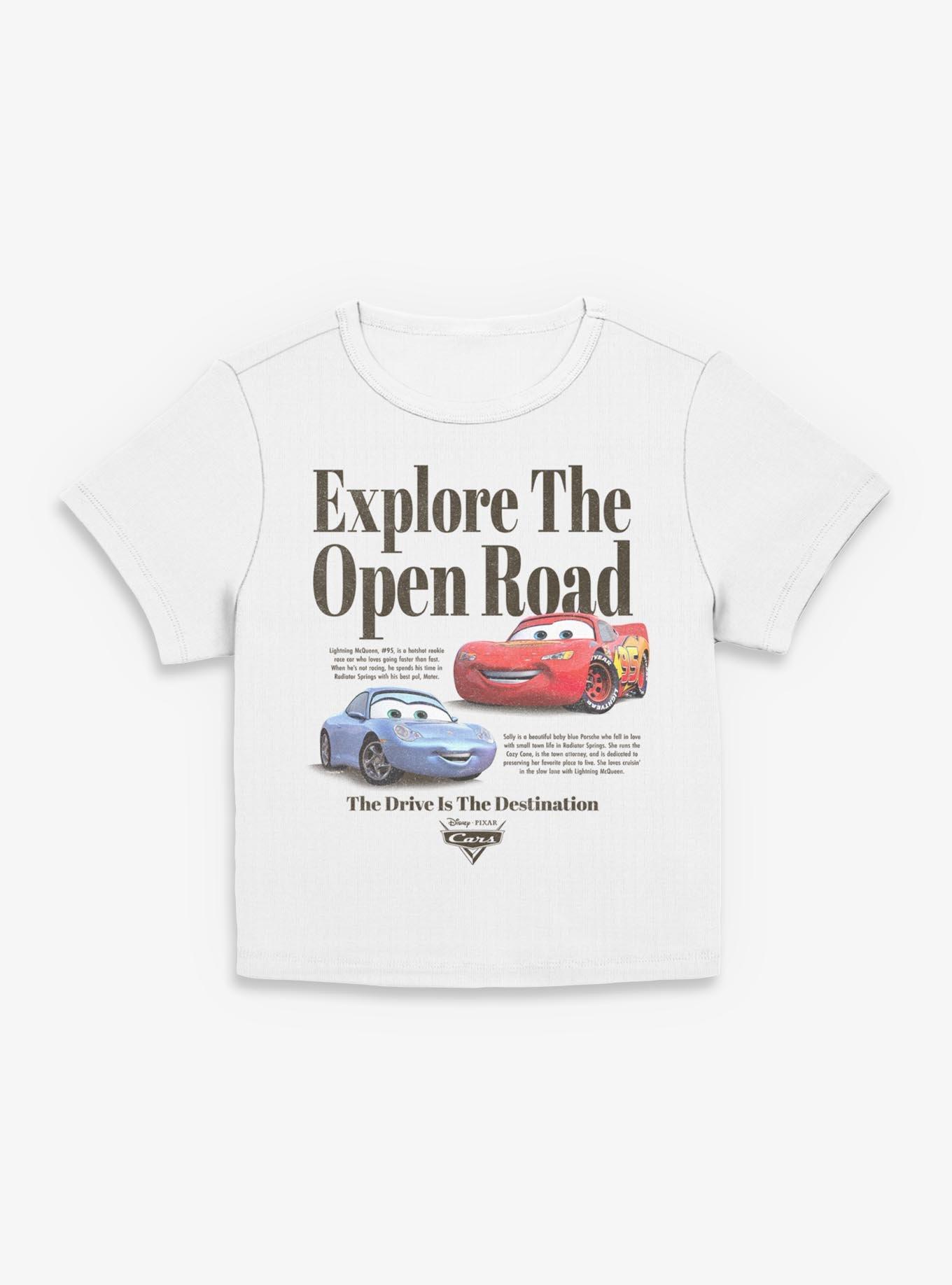 Disney Pixar Cars Open Road Womens Baby Tee, , hi-res