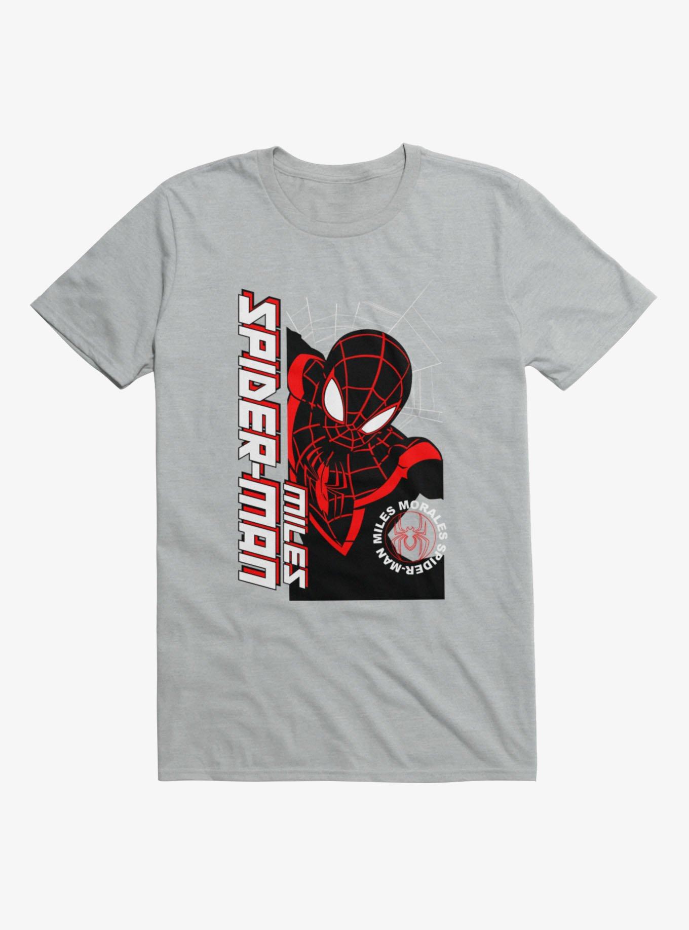 Marvel Spider-Man Miles Morales Wall Slider T-Shirt, , hi-res