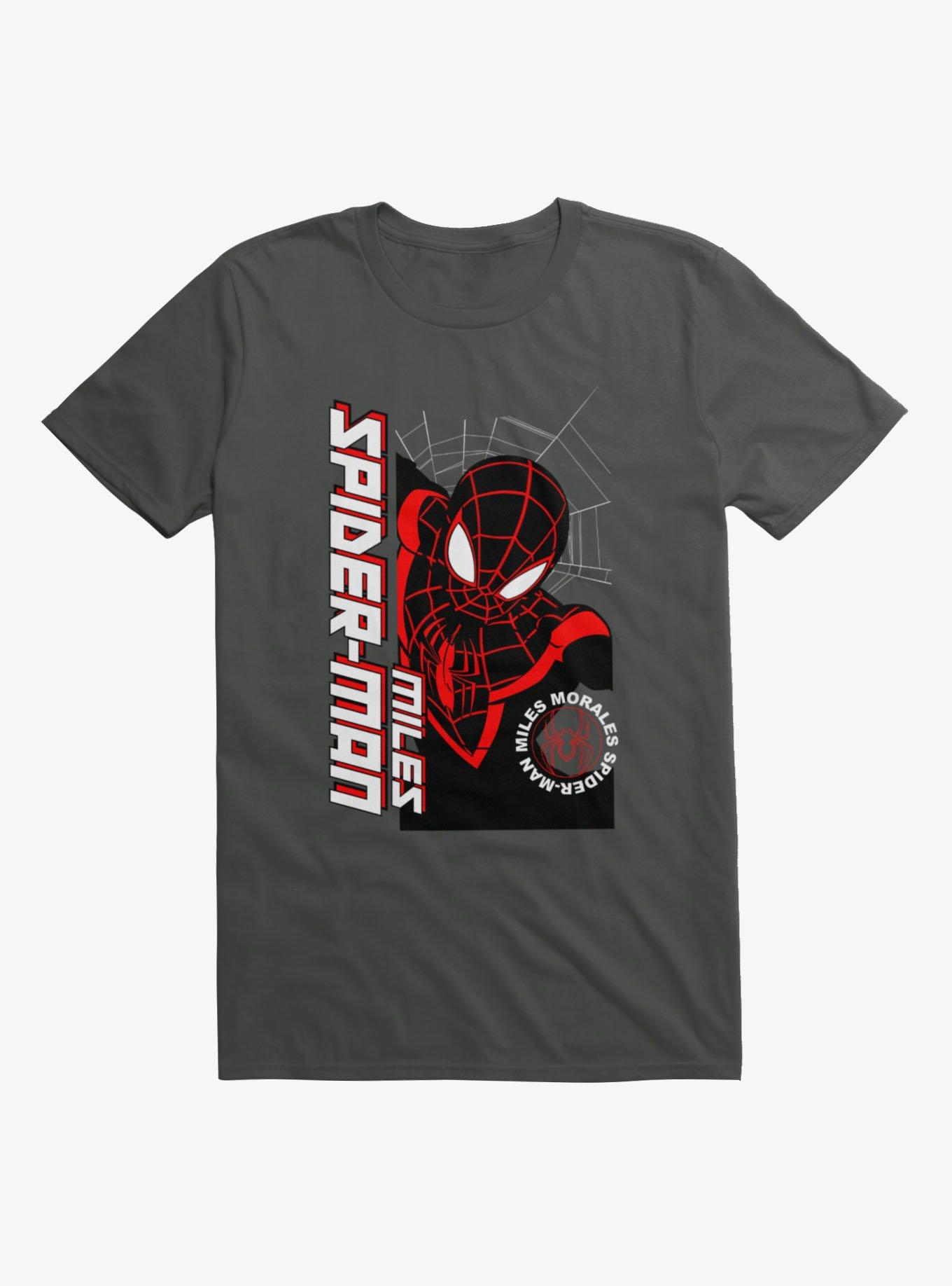 Marvel Spider-Man Miles Morales Wall Slider T-Shirt
