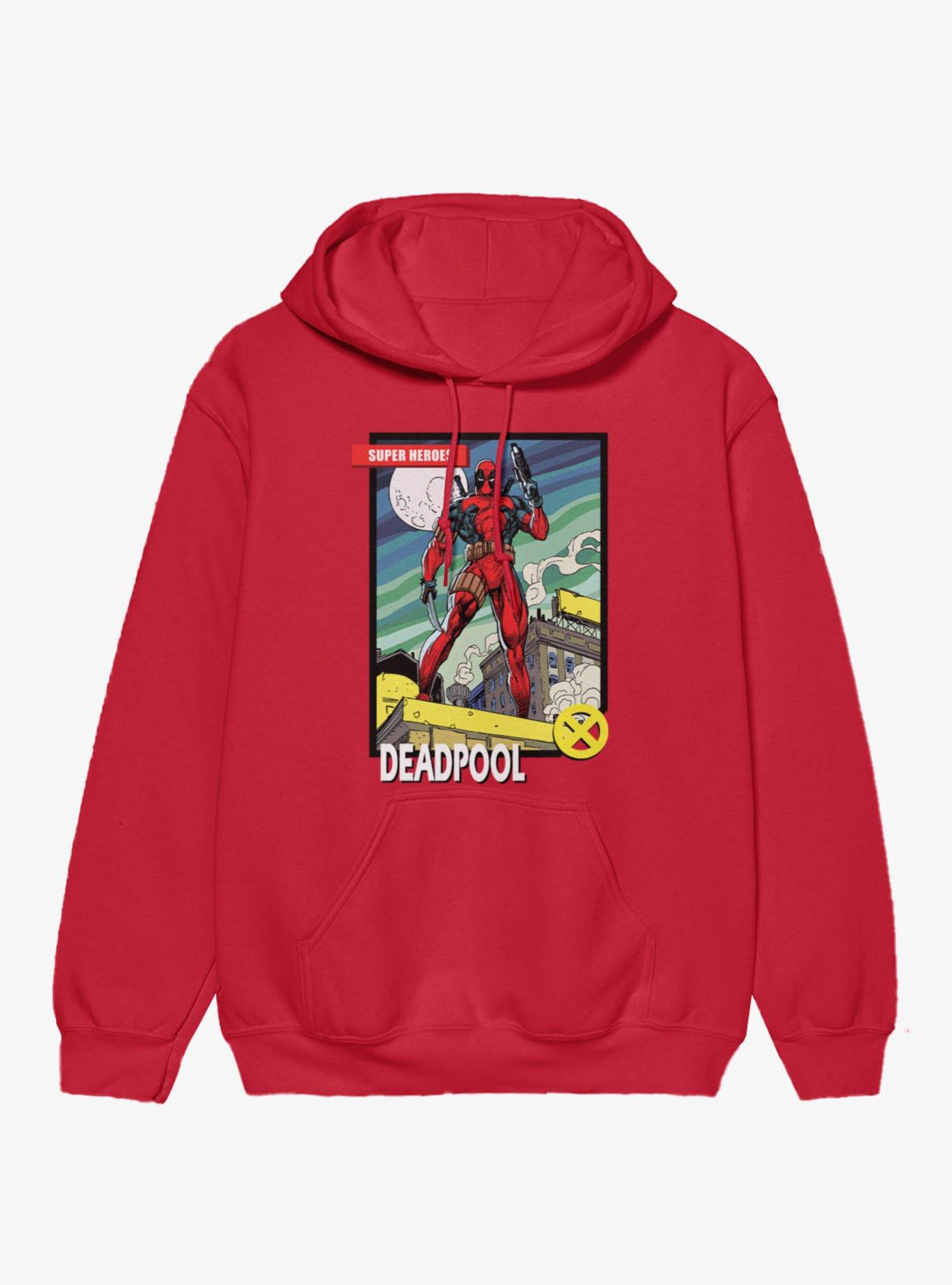 Marvel Deadpool Super Heroes Trading Card Hoodie, , hi-res