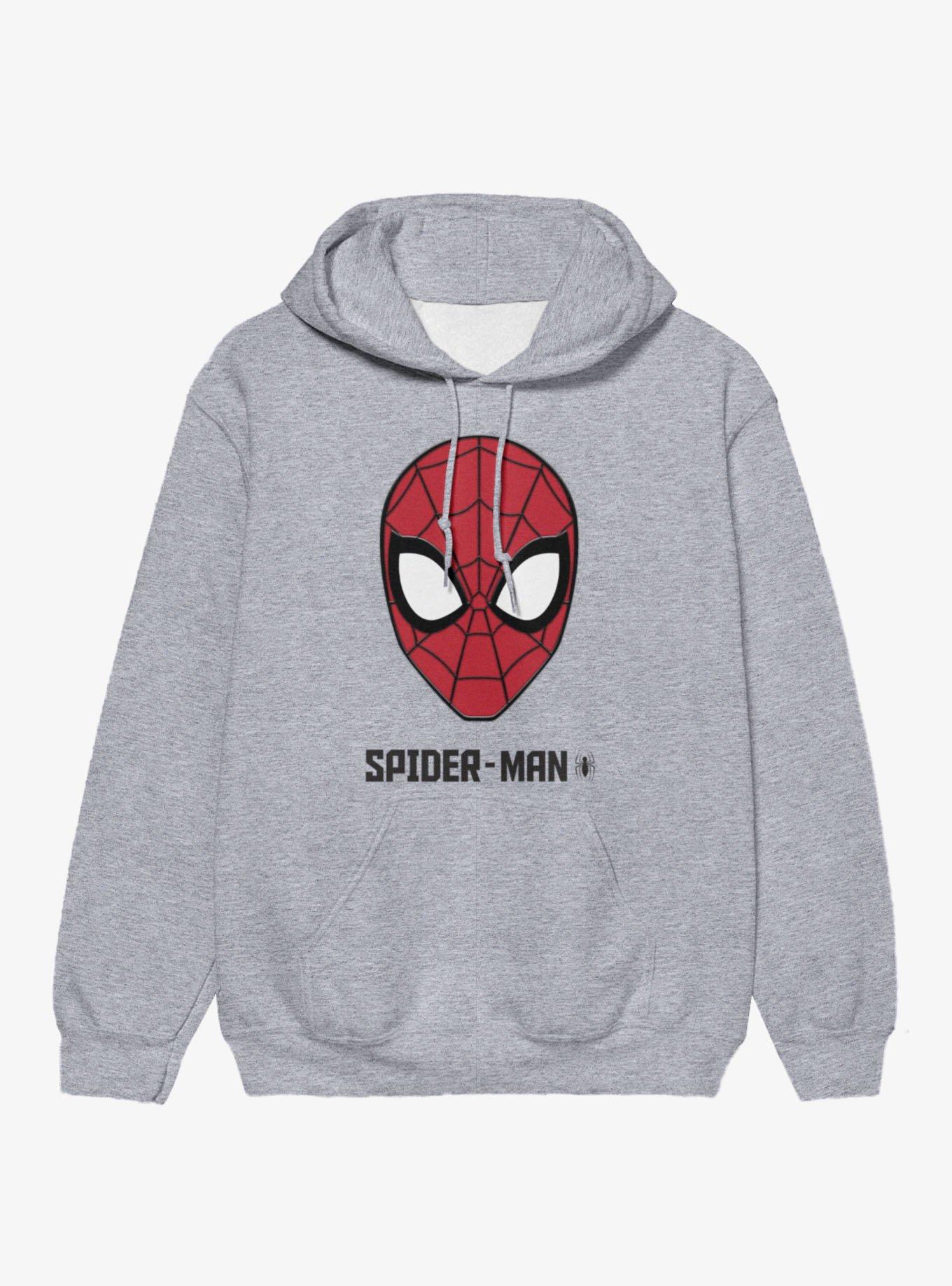 Marvel Spider-Man Big Face Logo Hoodie, , hi-res