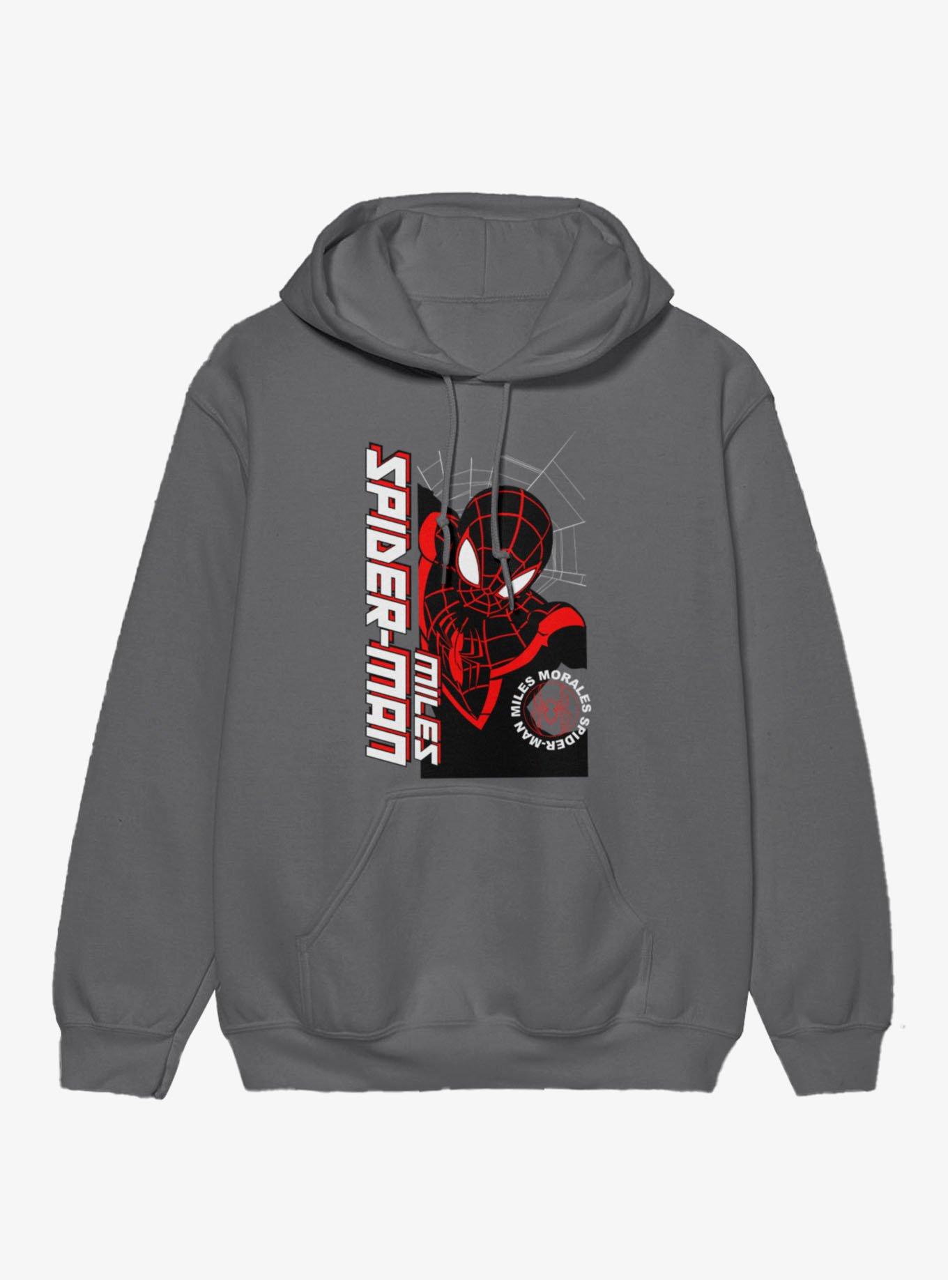 Marvel Spider-Man Miles Morales Wall Slider Hoodie, , hi-res