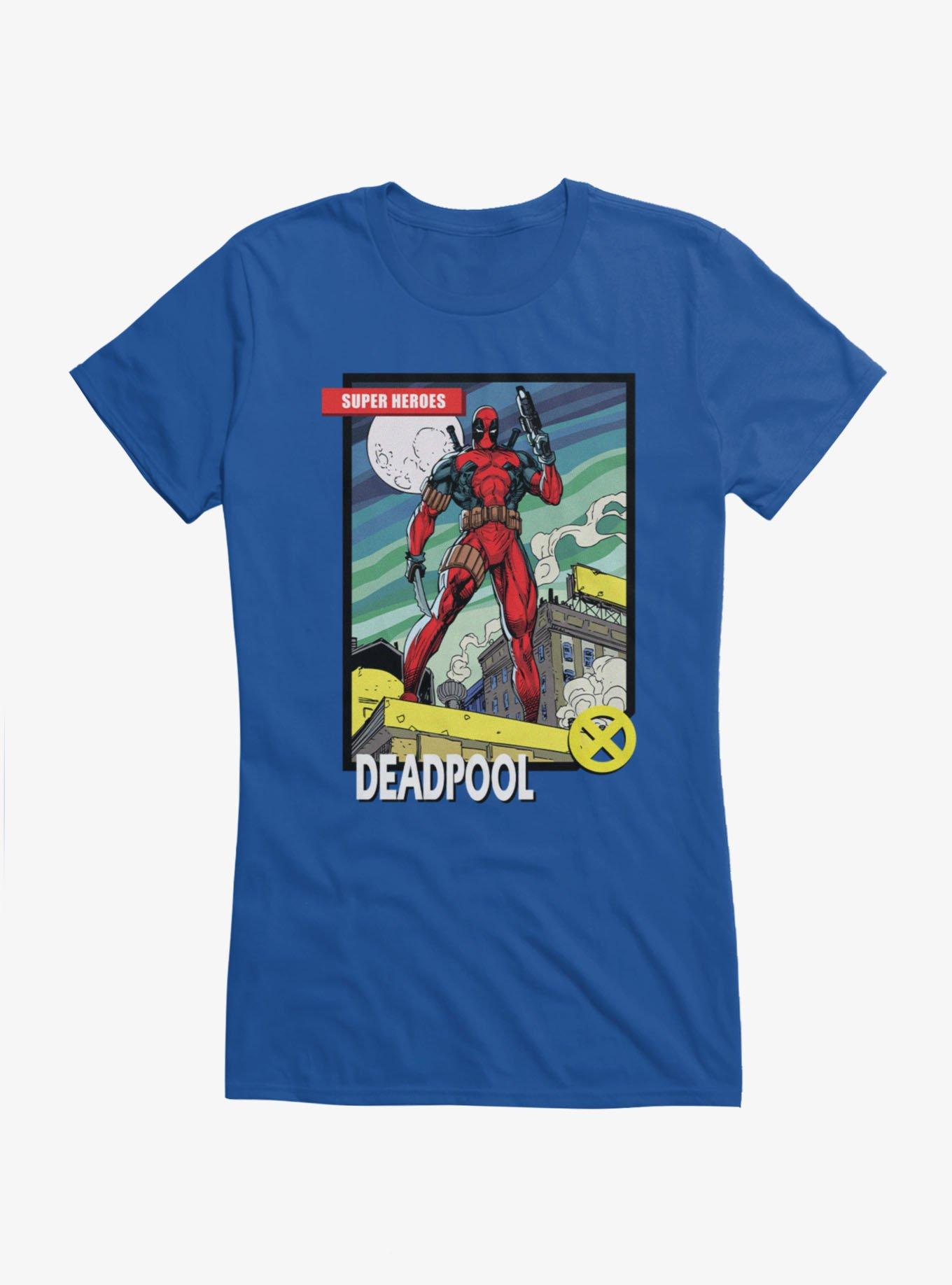 Marvel Deadpool Super Heroes Trading Card Girls T-Shirt, , hi-res