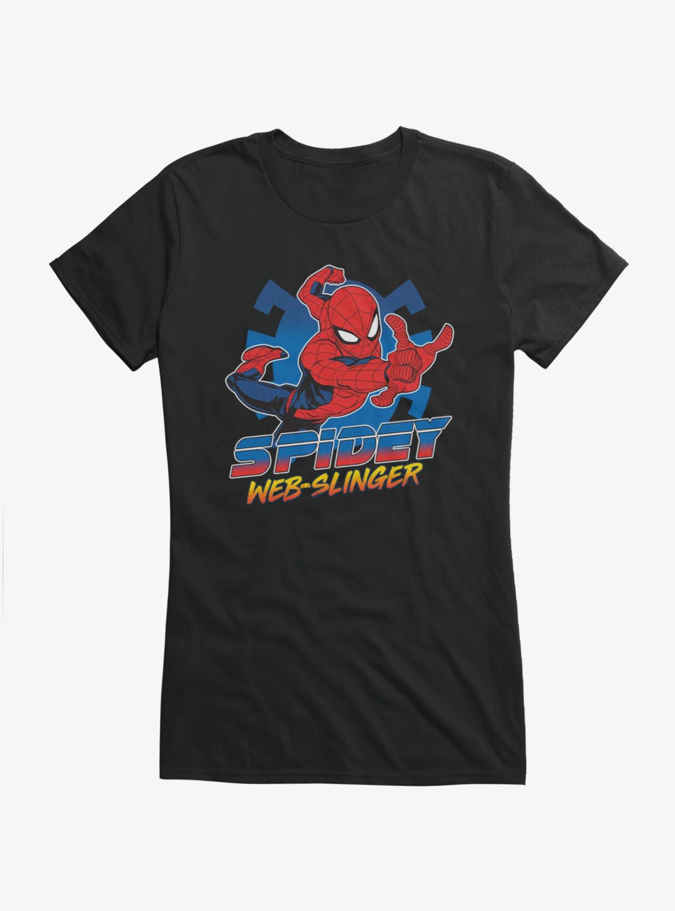 Marvel Spider-Man Web-Slinger Spidey Girls T-Shirt, , hi-res