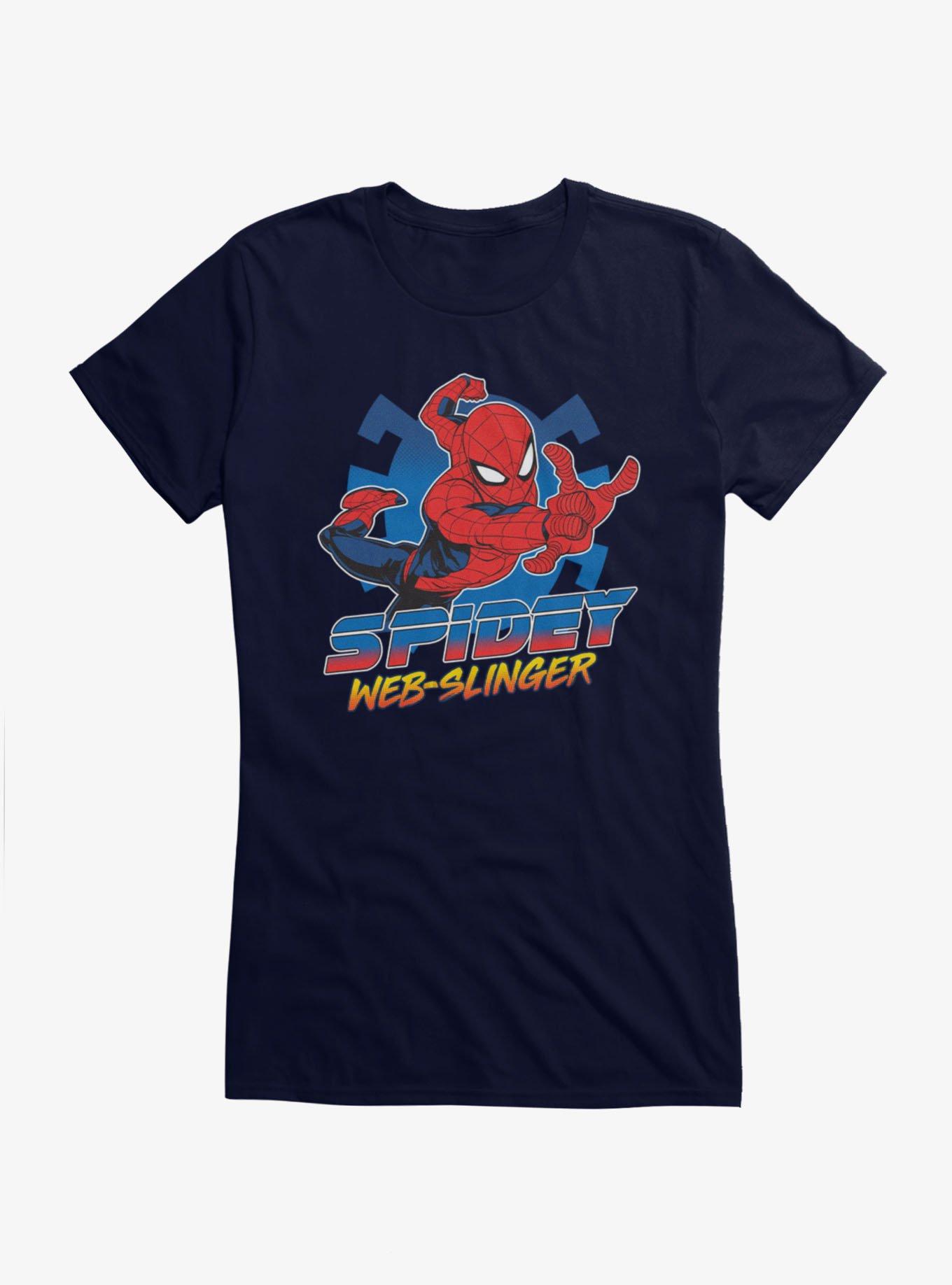 Marvel Spider-Man Web-Slinger Spidey Girls T-Shirt, , hi-res