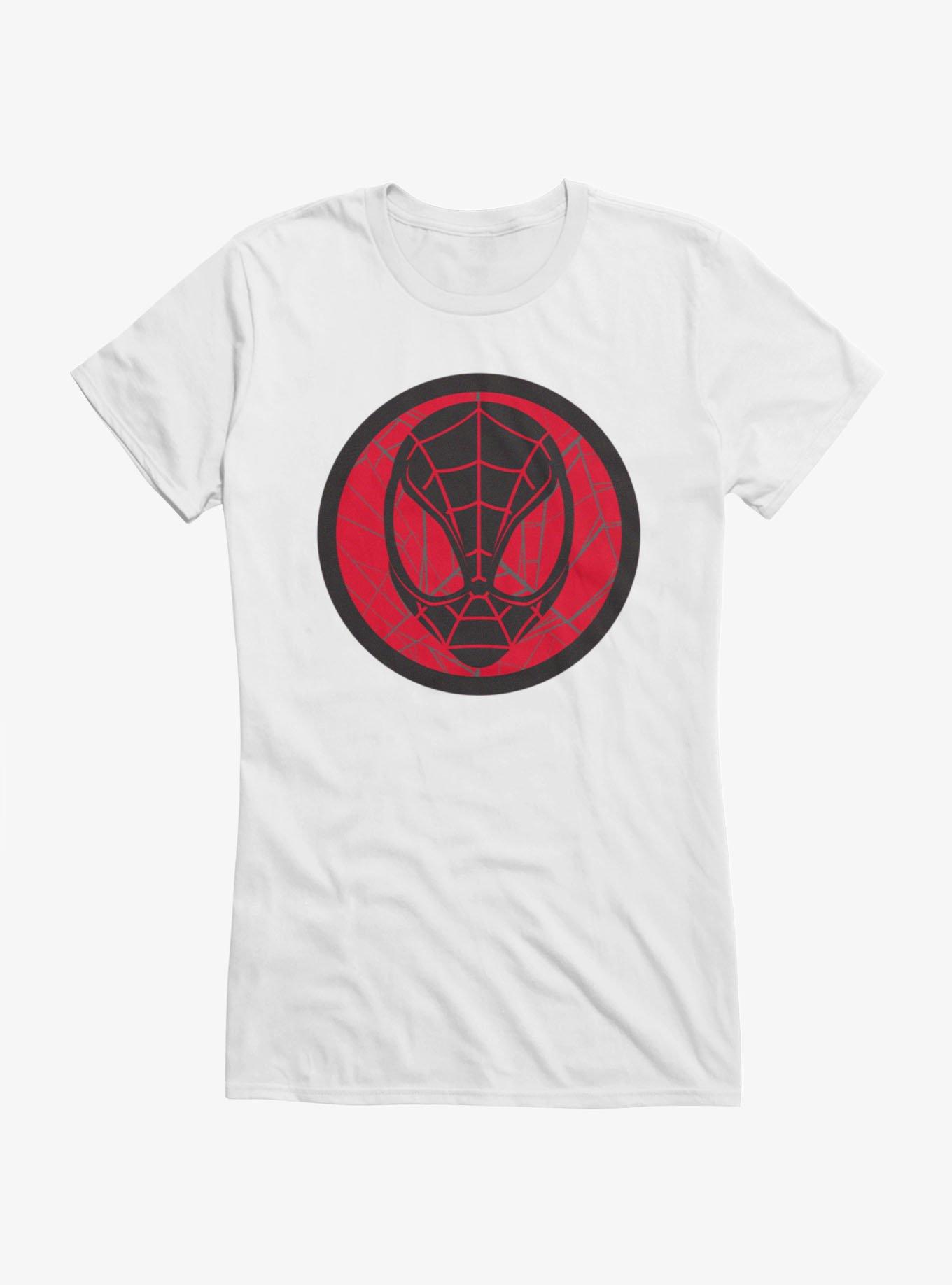 Marvel Spider-Man Black And Red Face Girls T-Shirt, , hi-res