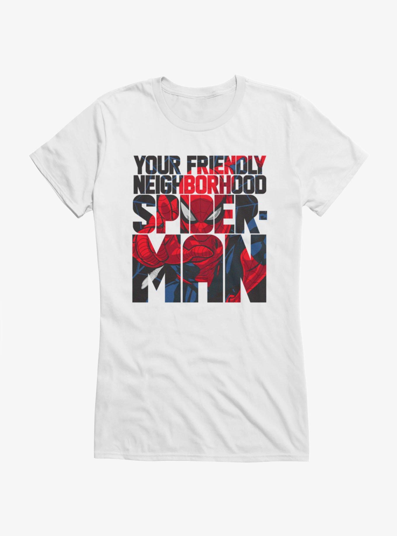Marvel Spider-Man Your Friendly Neighbor Girls T-Shirt