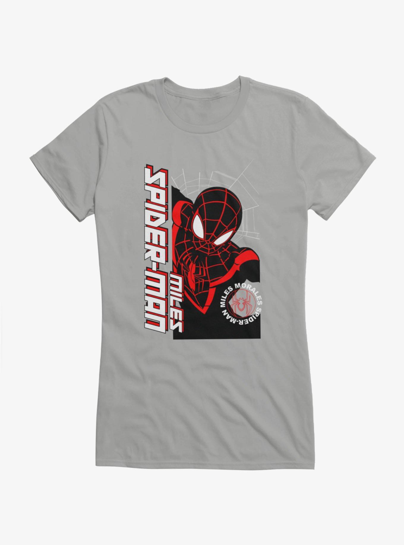 Marvel Spider-Man Miles Morales Wall Slider Girls T-Shirt, , hi-res