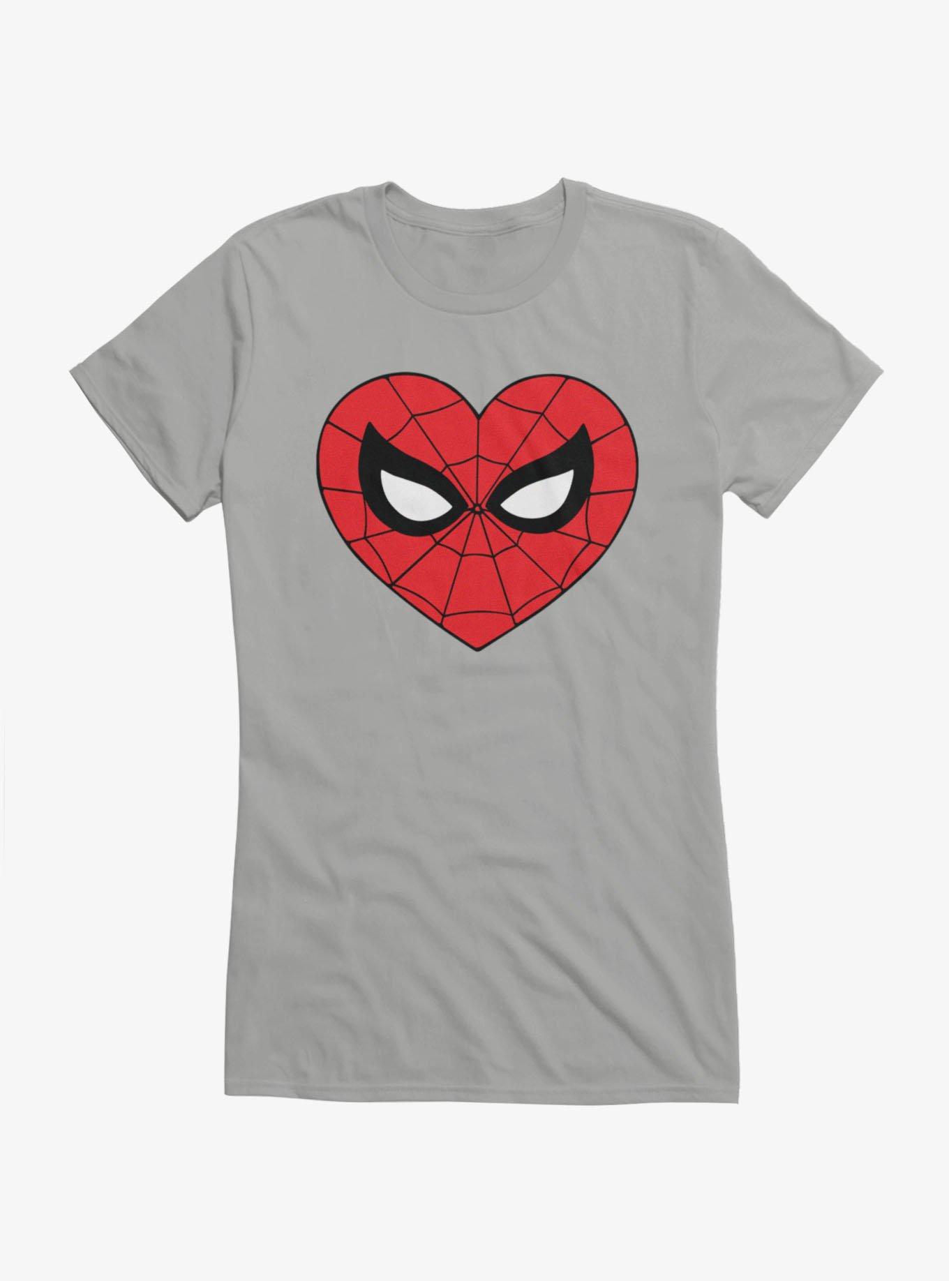 Marvel Spider-Man Heart Logo Girls T-Shirt