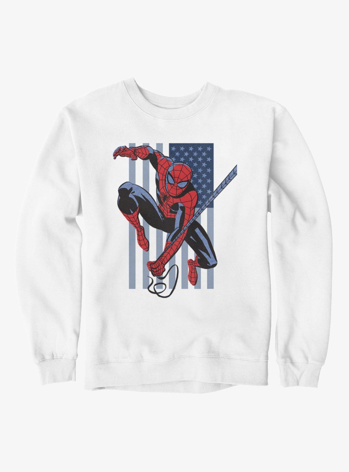 Marvel Spider-Man Flag Swing Sweatshirt, , hi-res