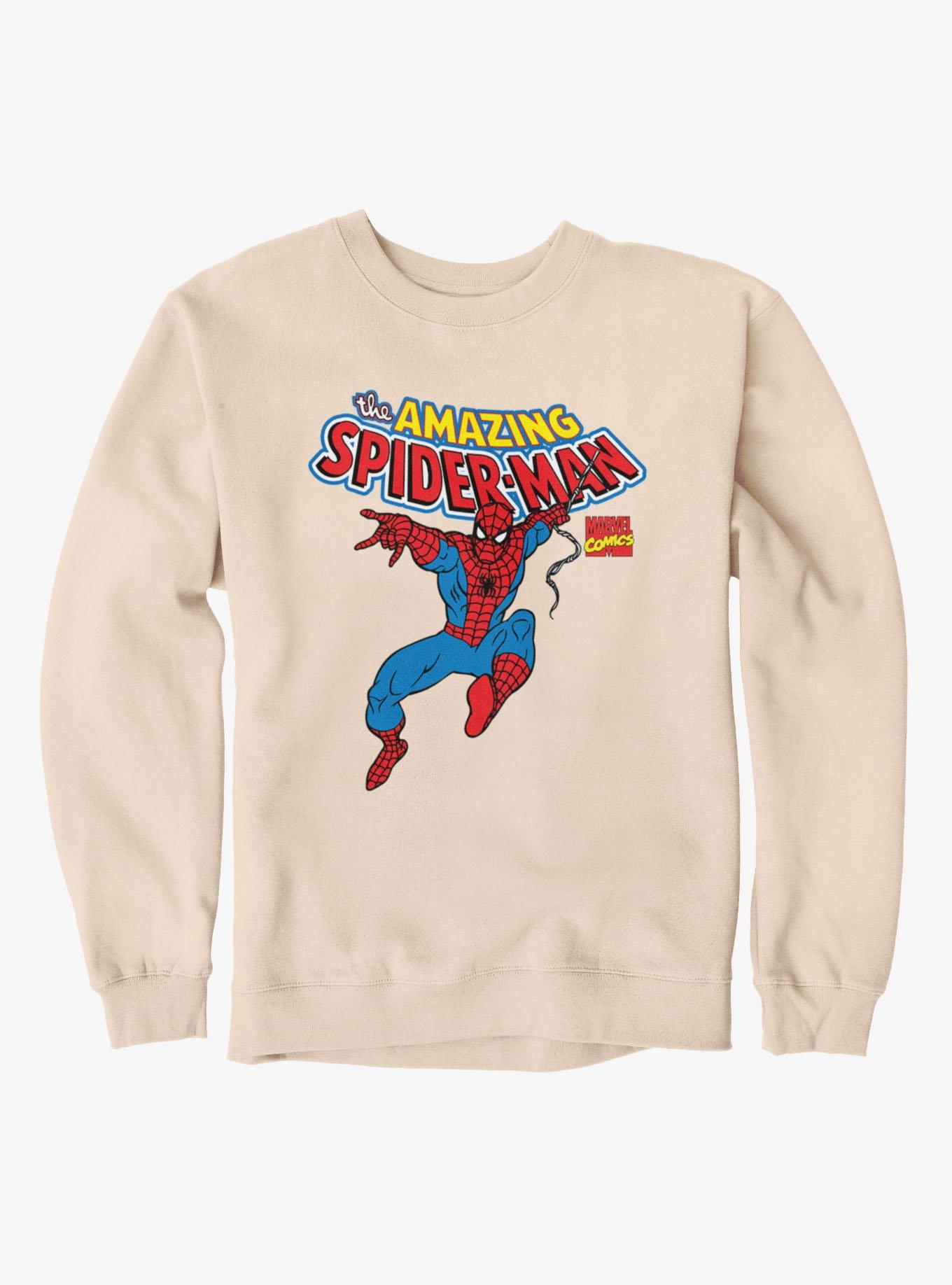 Marvel Spider-Man Marvel Comics Cover Sweatshirt, , hi-res