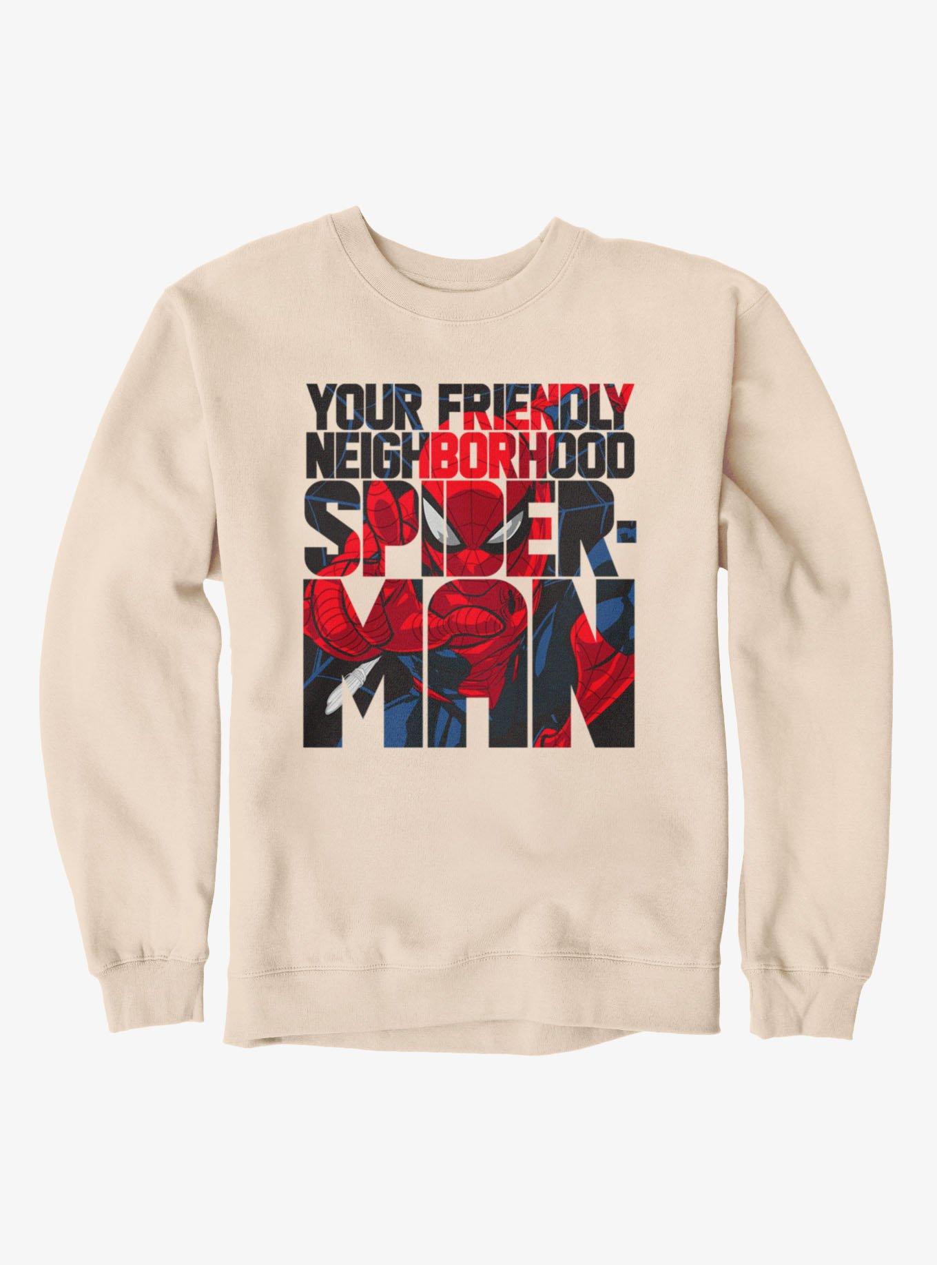 Marvel Spider-Man Your Friendly Neighbor Sweatshirt