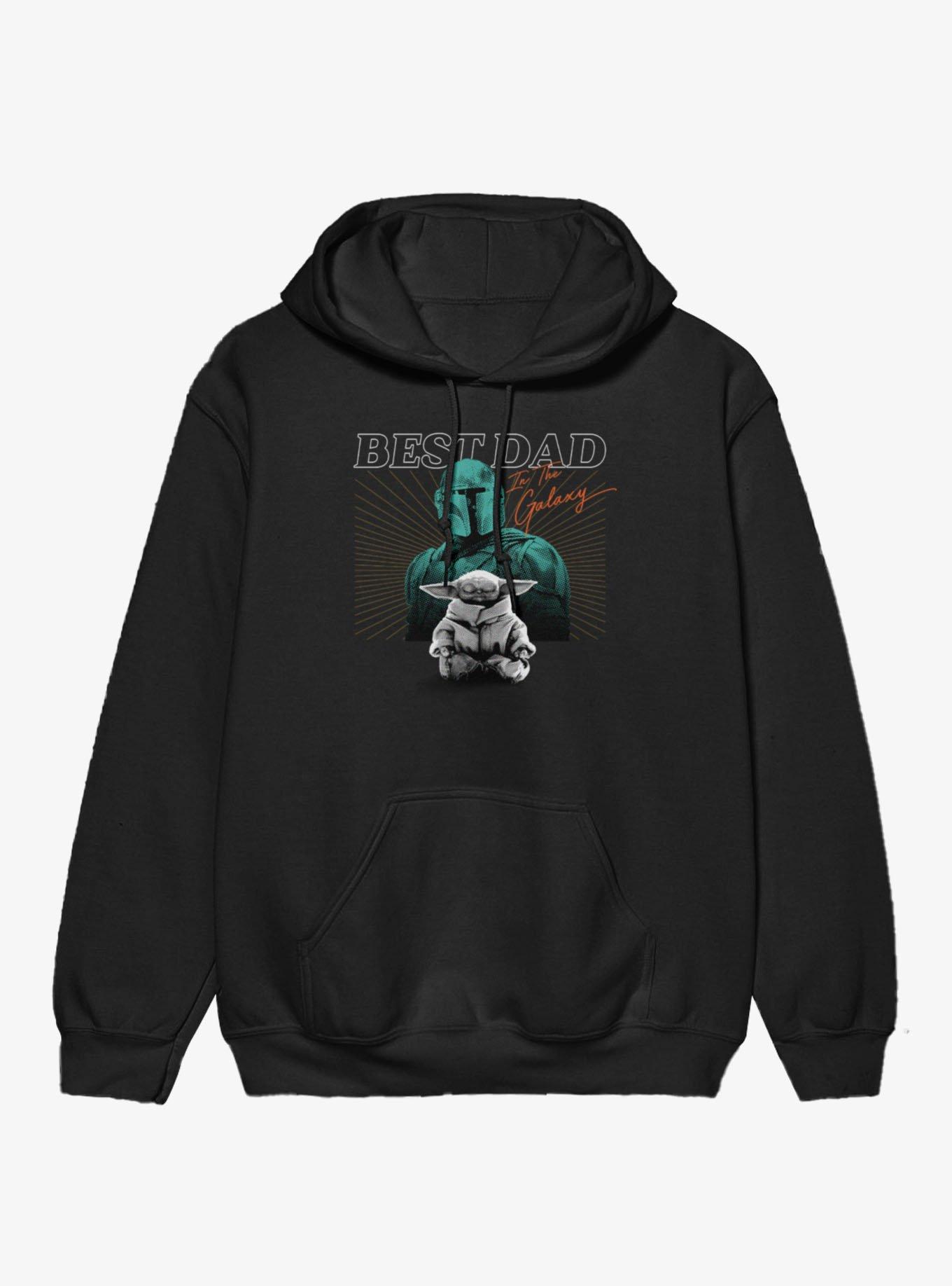 Star Wars The Mandalorian Best Dad And Child Meditates Hoodie, , hi-res