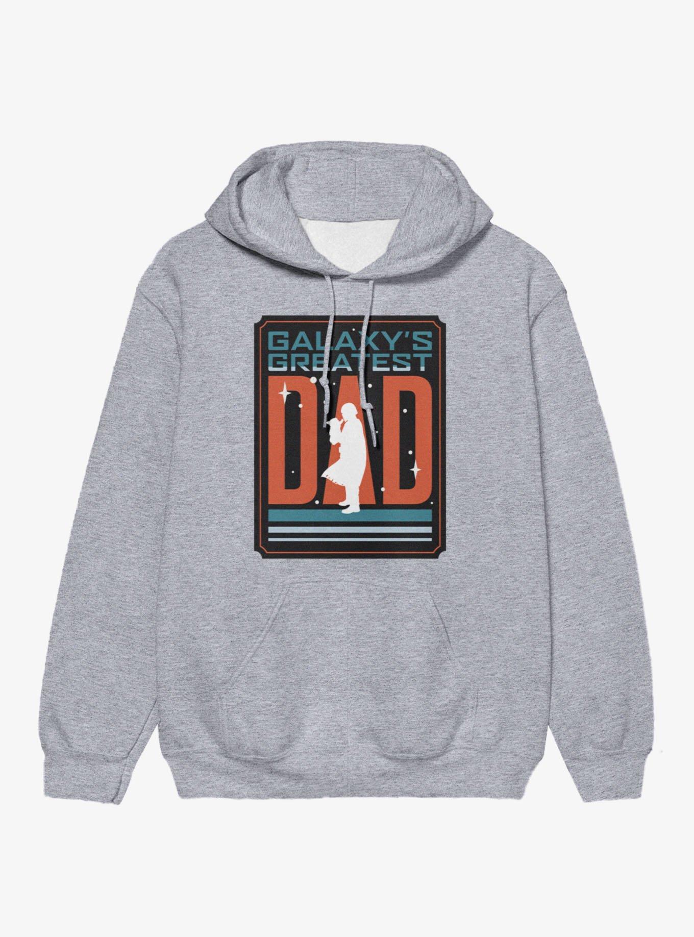 Star Wars The Mandalorian Galaxy's Greatest Dad Poster Hoodie, , hi-res