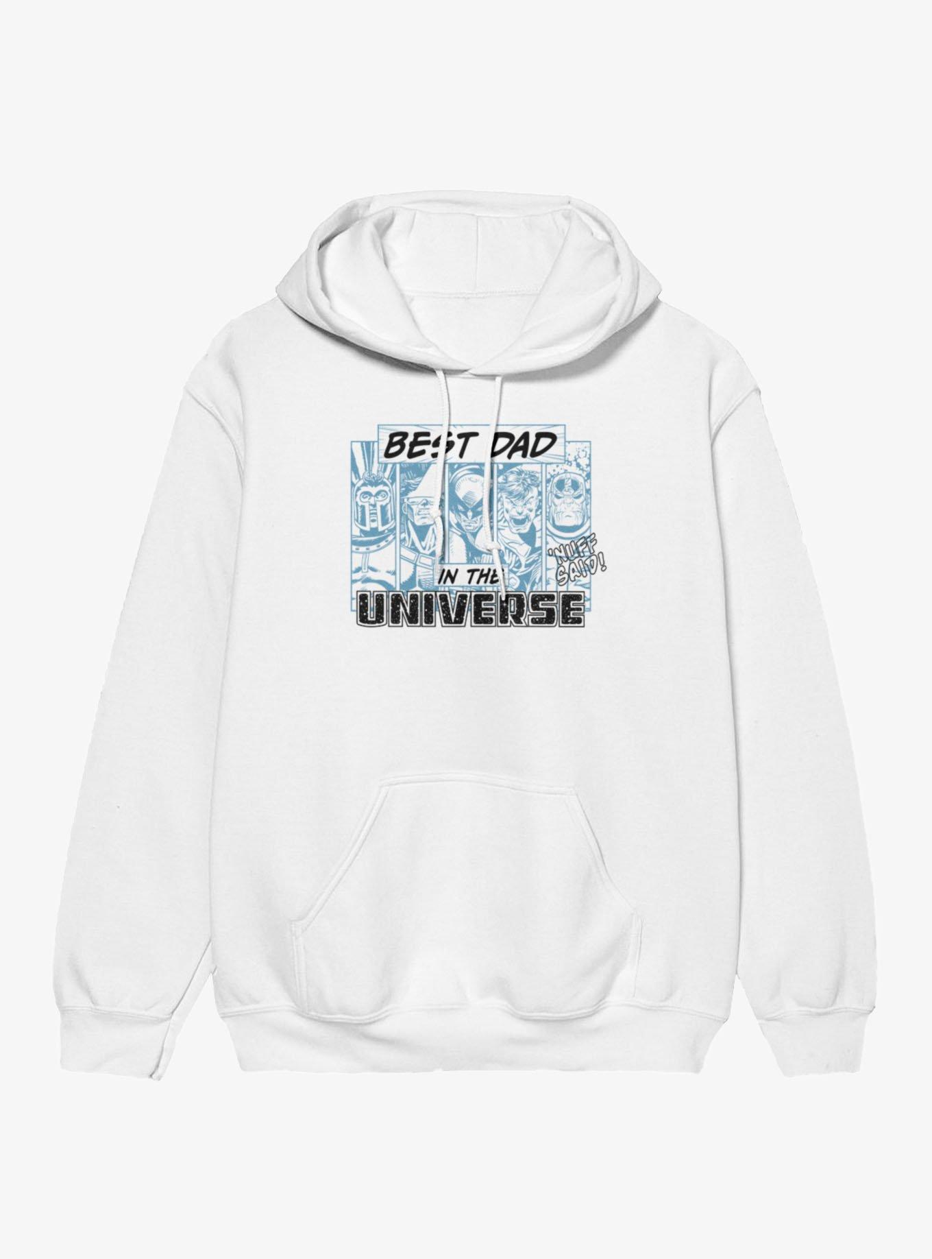 Marvel Comics Retro Best Dad Nuff Said Comic Panels Hoodie, , hi-res