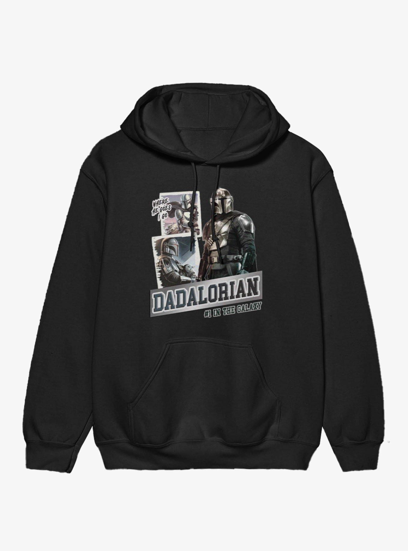Star Wars The Mandalorian I Go With Dadalorian Trip Photos Hoodie, , hi-res