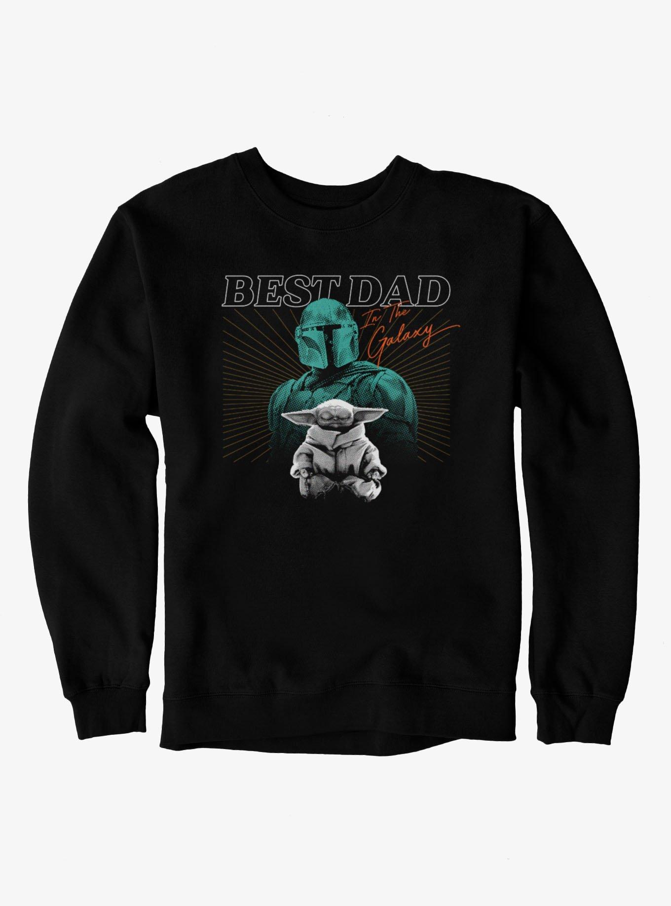 Star Wars The Mandalorian Best Dad And Child Meditates Sweatshirt