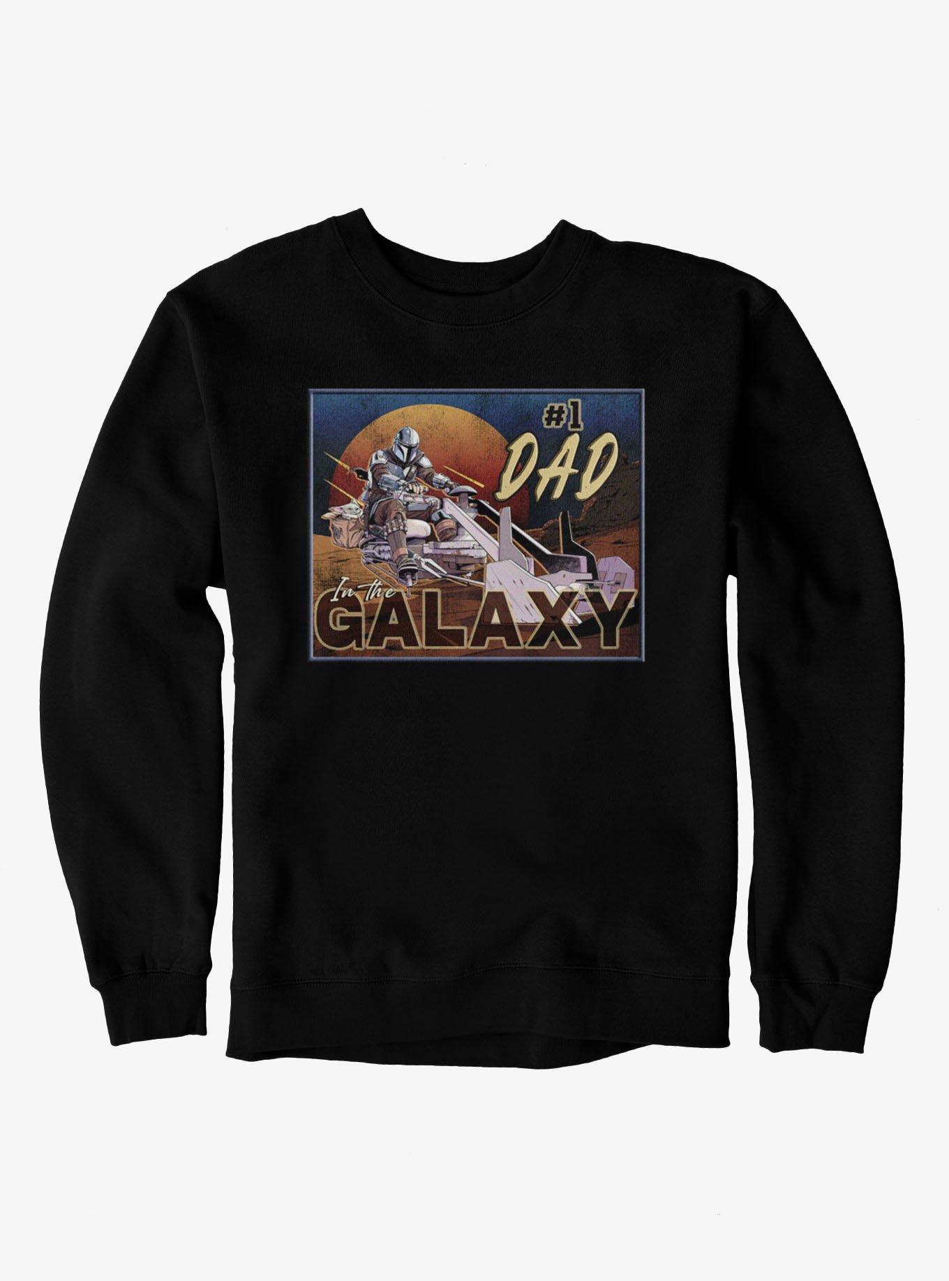 Star Wars The Mandalorian Number 1 In Galaxy Dad Speeder Sweatshirt, , hi-res