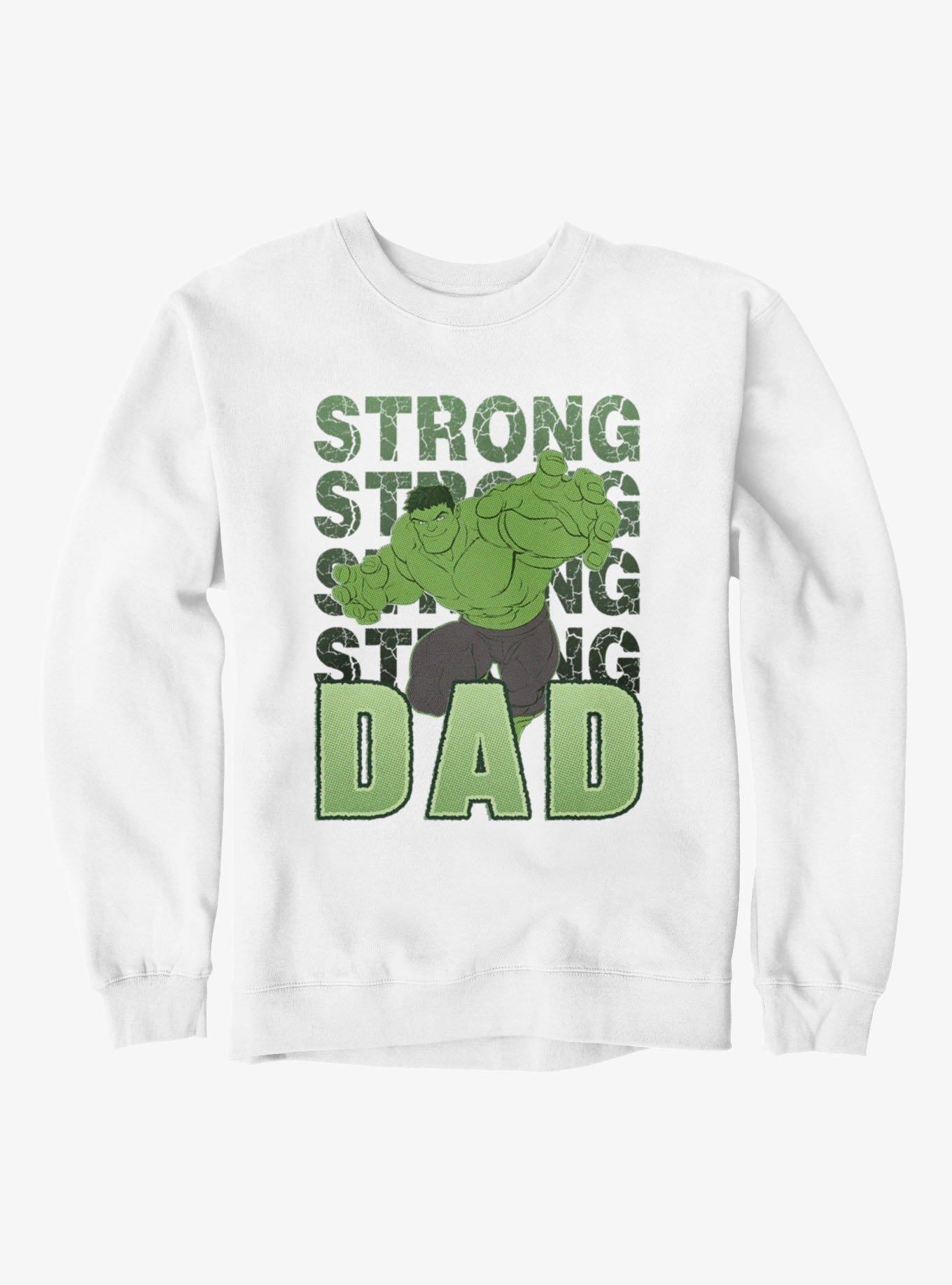 Marvel The Hulk Strong Dad Sweatshirt, , hi-res