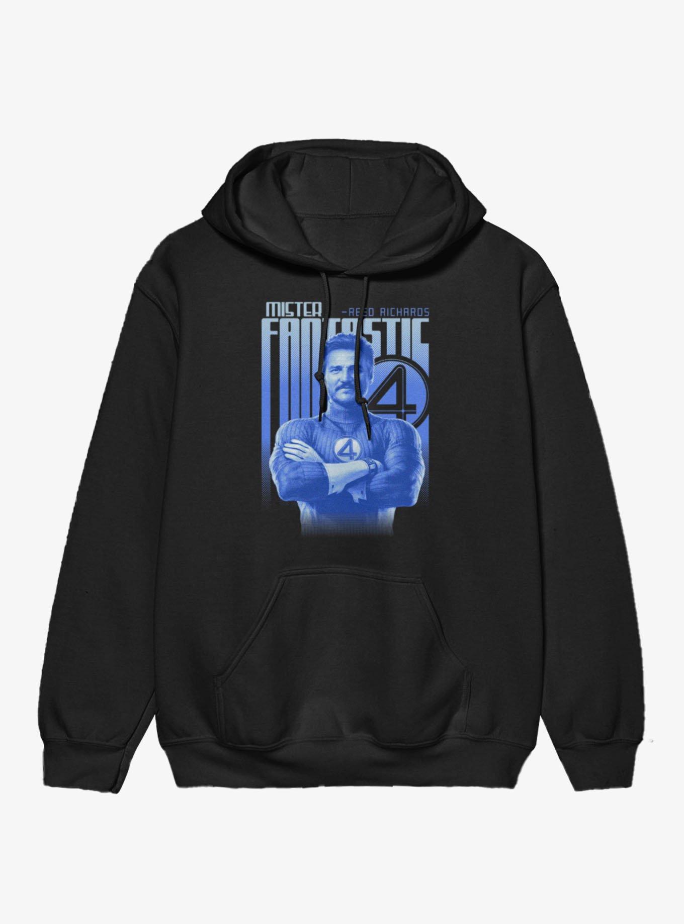 Marvel Fantastic 4 Mister Blue Reed Richards Hoodie