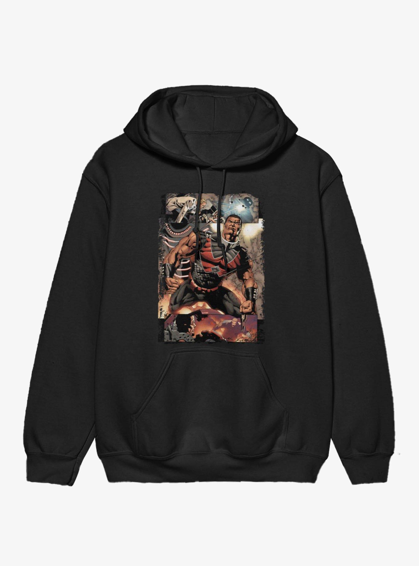 Marvel Wonder Man Chain Release Panel Hoodie, , hi-res