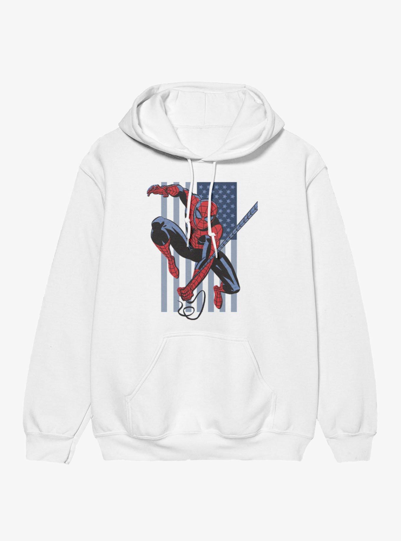 Marvel Spider-Man Flag Leap Hoodie, , hi-res
