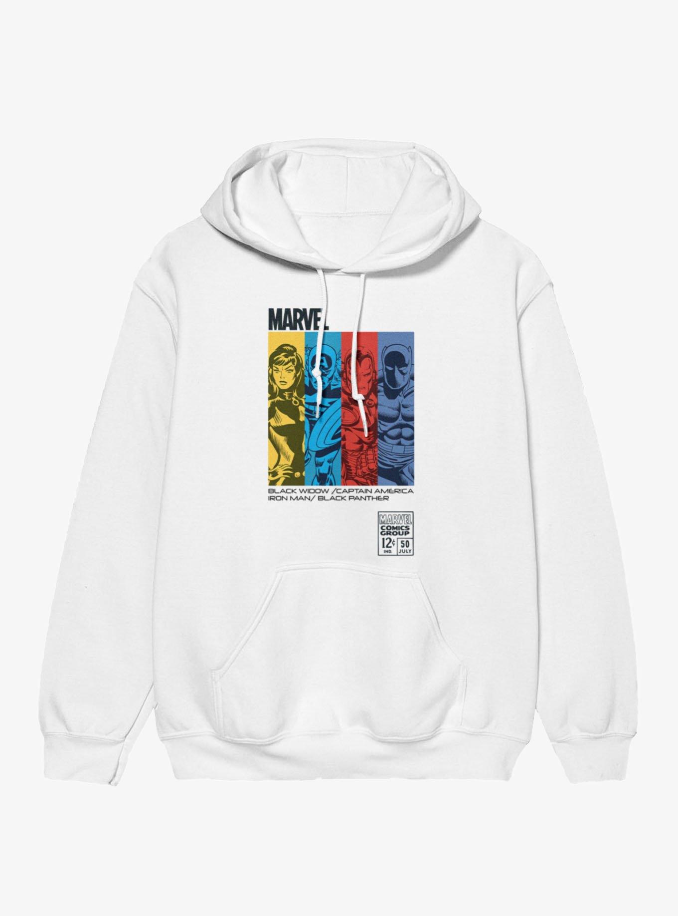 Marvel Comics Retro Color Panel Group Shot Hoodie, , hi-res