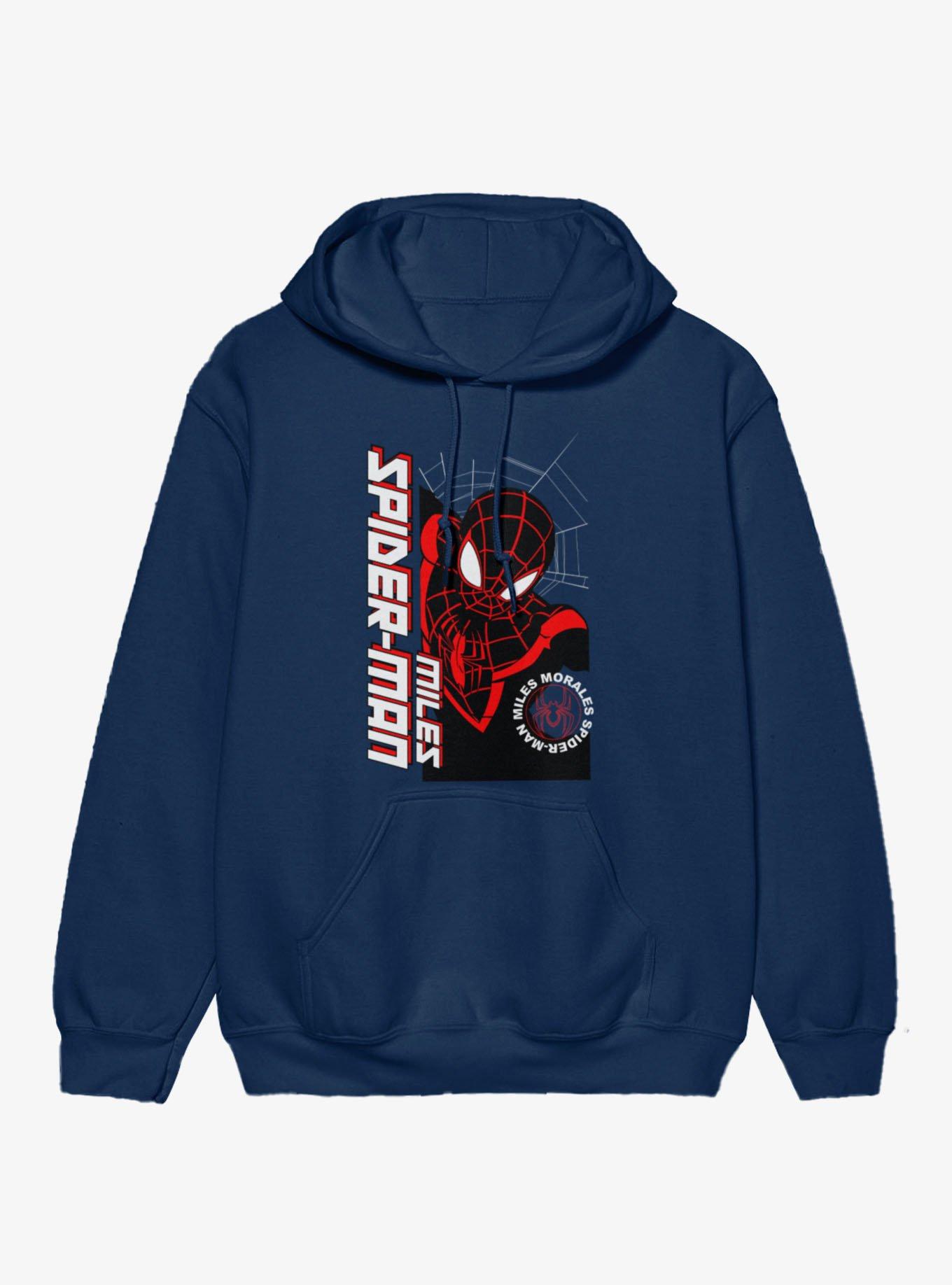 Marvel Spider-Man Miles Morales Wall Slider Hoodie, , hi-res
