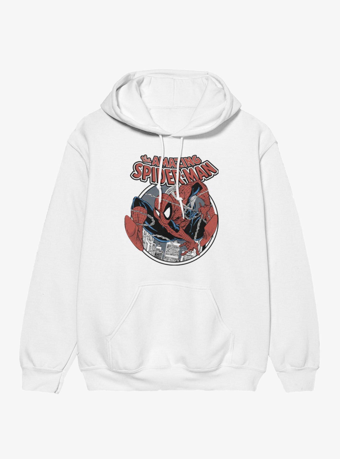Marvel Spider-Man Web Sling Circle Hoodie