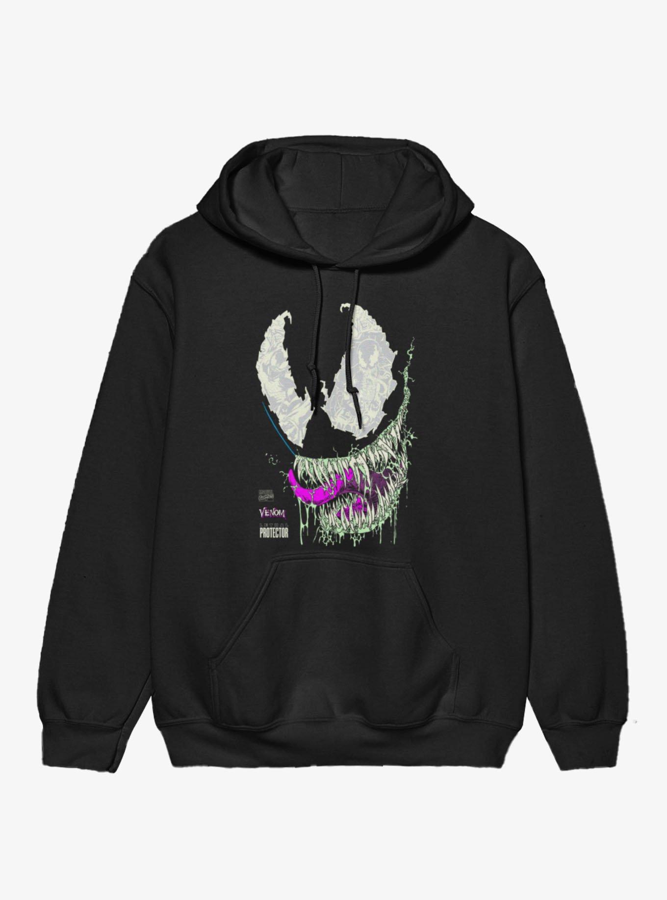 Marvel Comics Retro Venom Lethal Protector Panel Eyes Hoodie, , hi-res