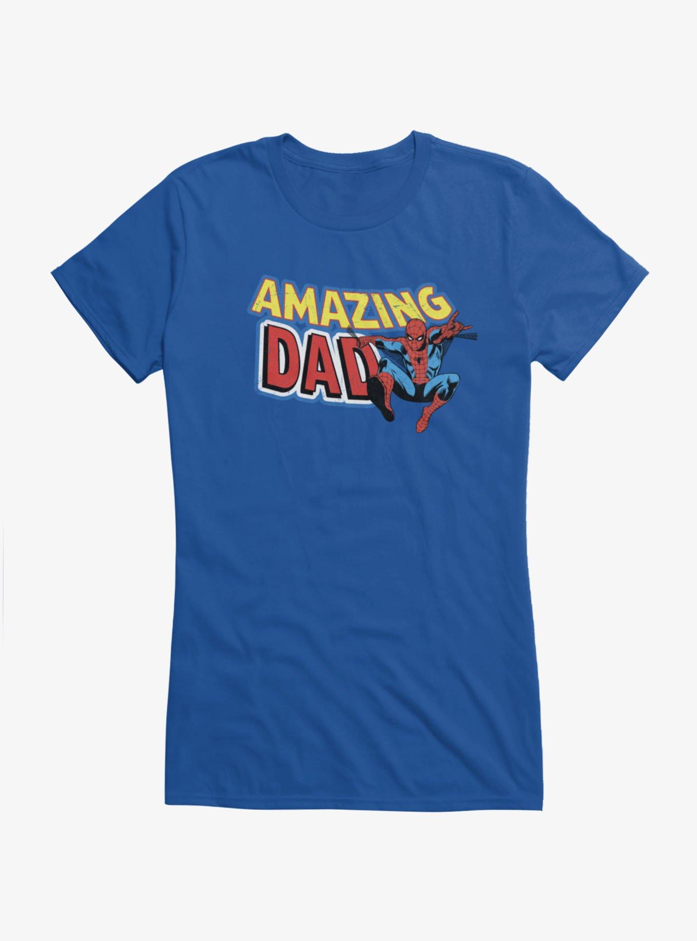Marvel Spider-Man Retro Amazing Dad Girls T-Shirt, , hi-res