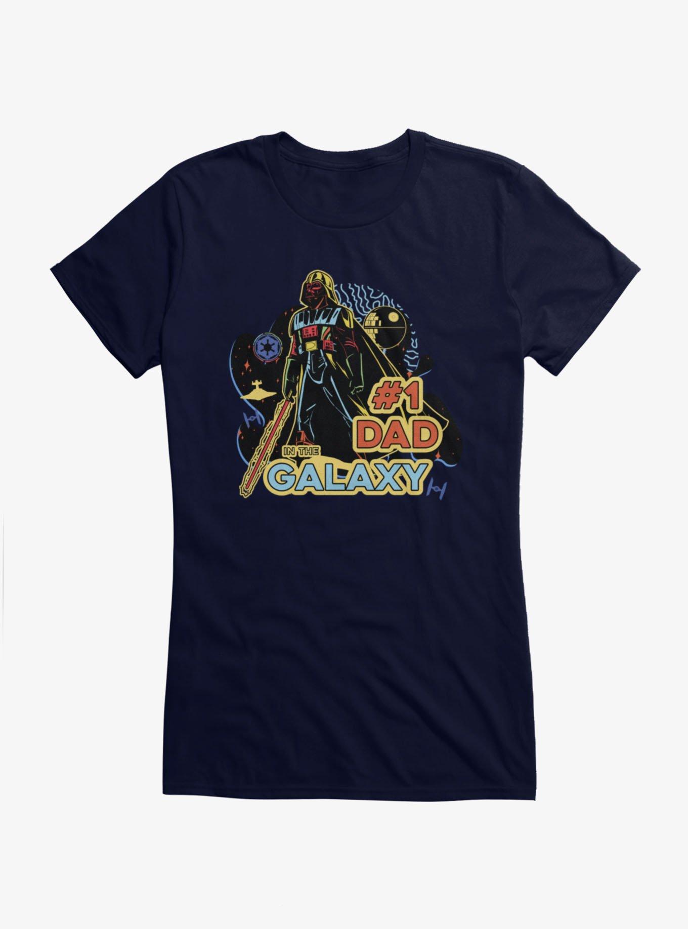Star Wars Number 1 Dad Vader Color Pop Girls T-Shirt, , hi-res
