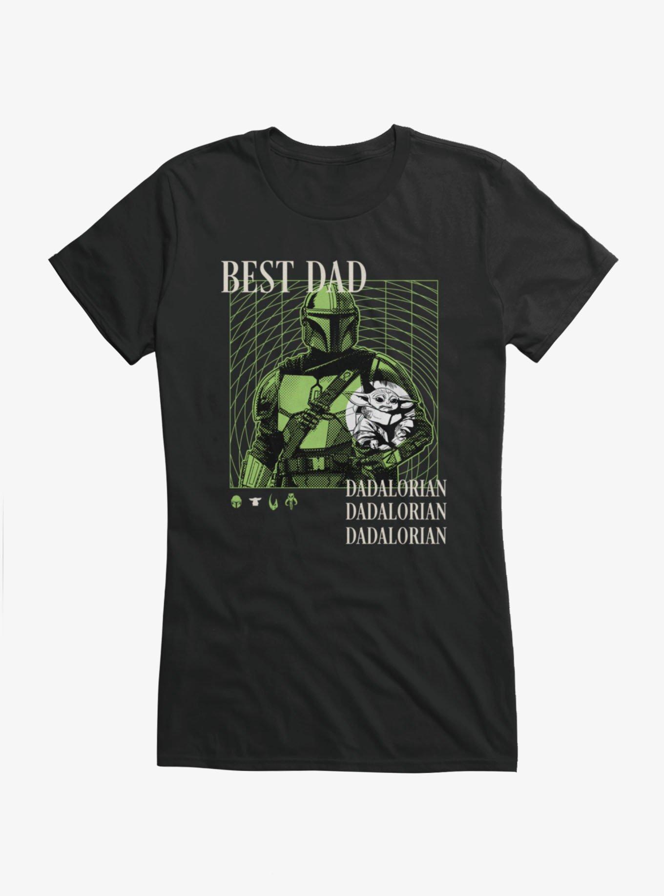 Star Wars The Mandalorian Best Dadalorian Radar Lock On Girls T-Shirt, , hi-res