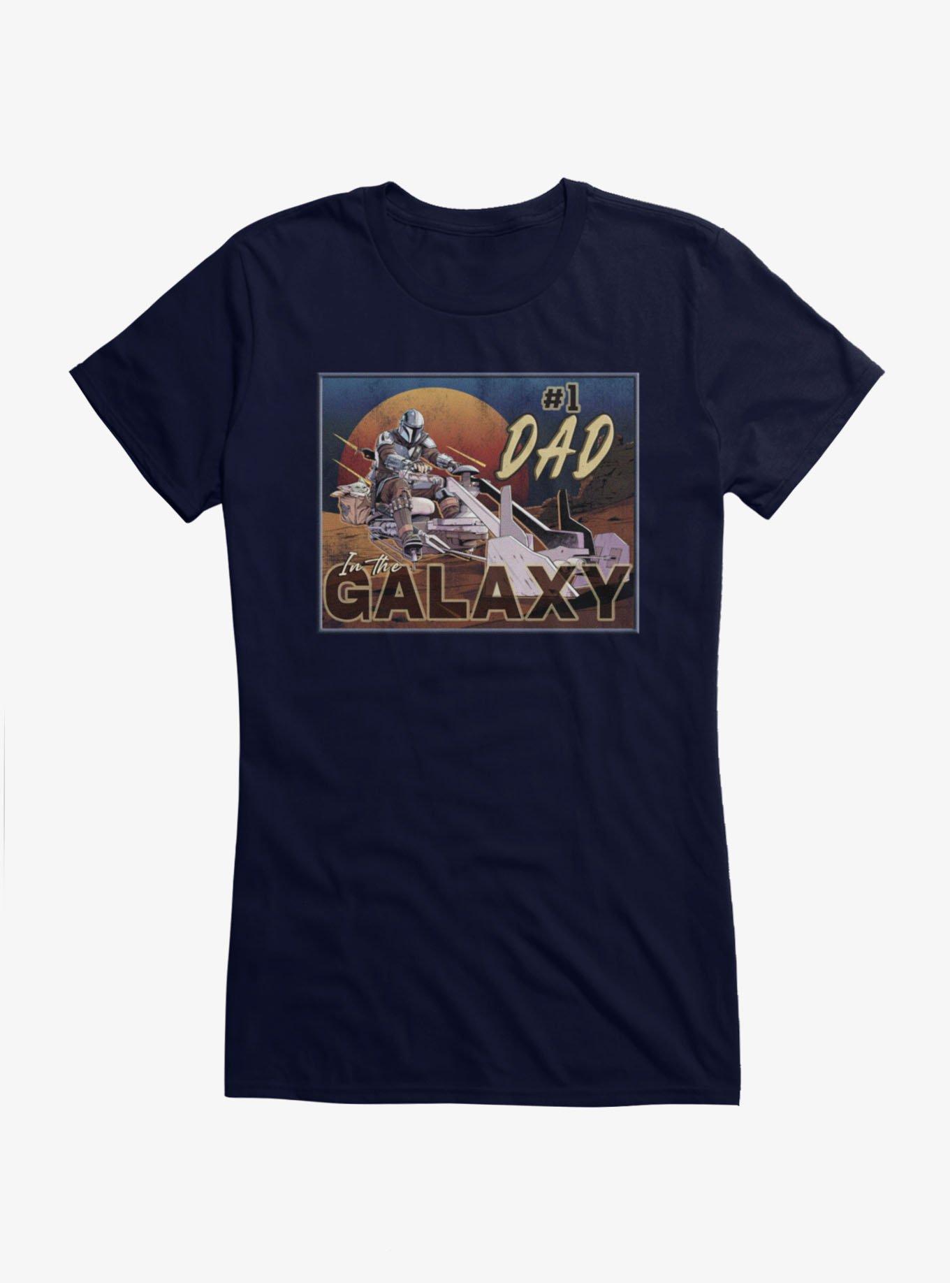 Star Wars The Mandalorian Number 1 In Galaxy Dad Speeder Girls T-Shirt, , hi-res