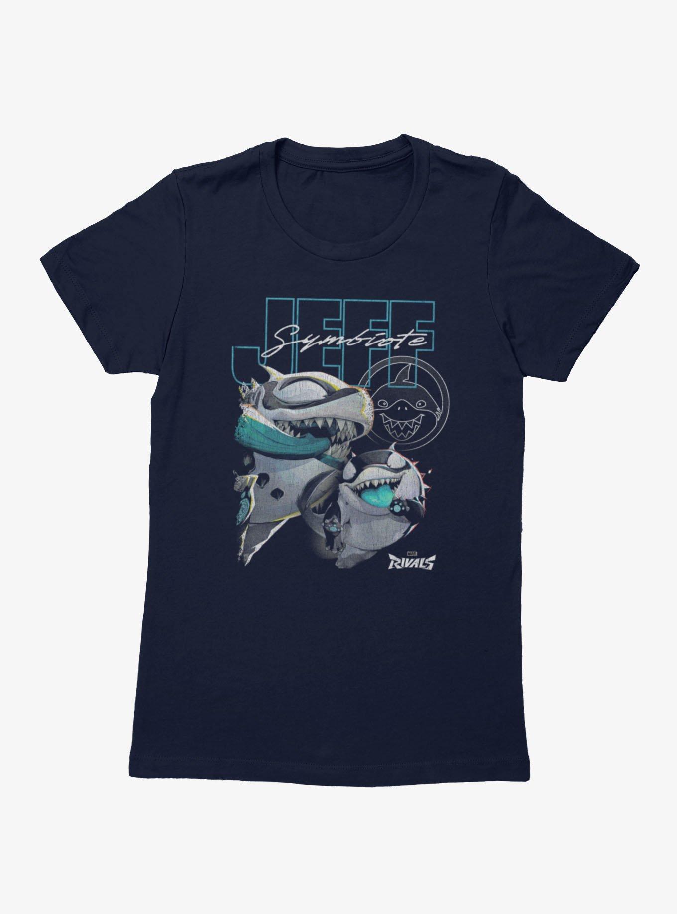 Marvel Rivals Jeff Symbiote Montage Womens T-Shirt