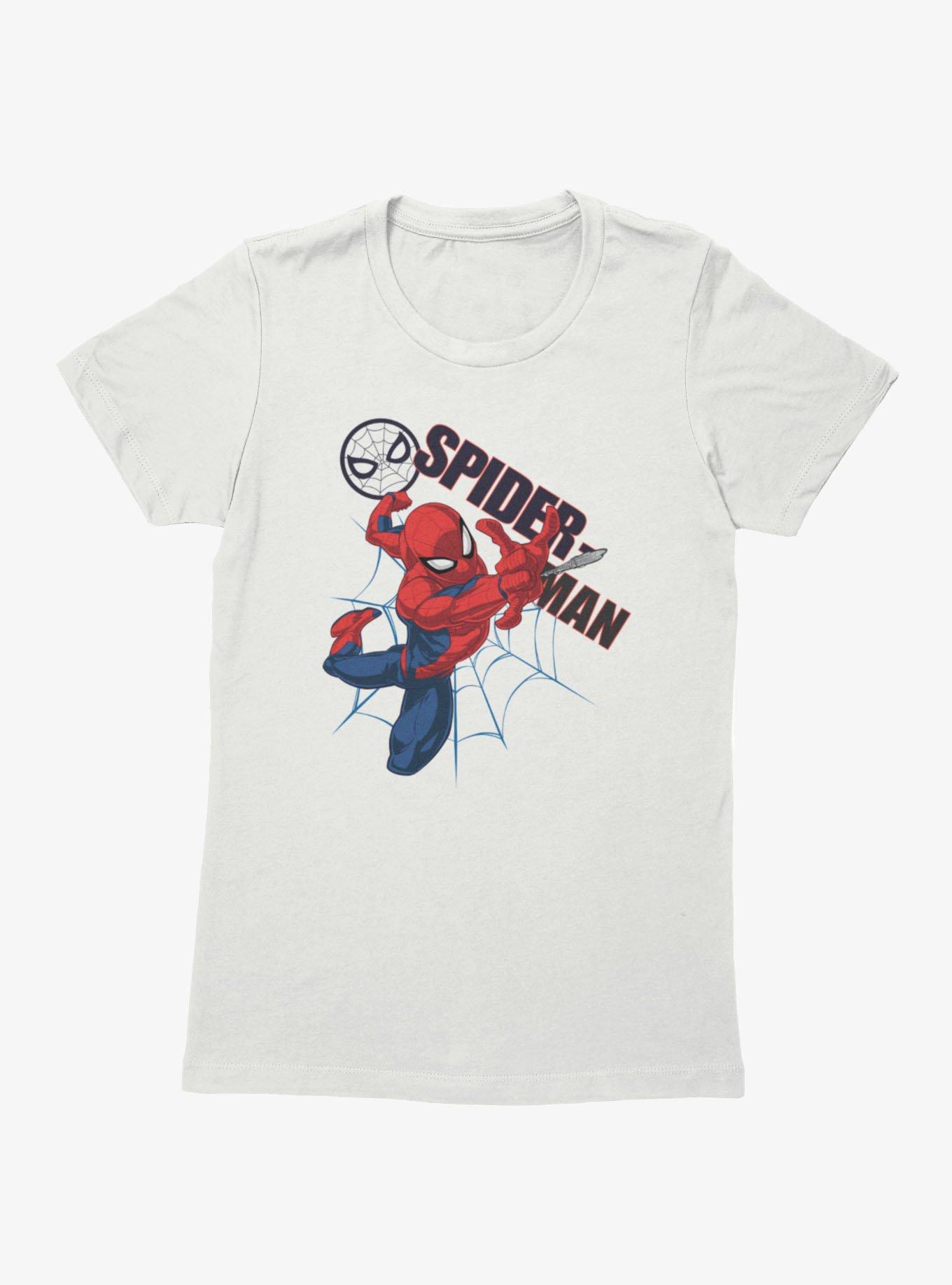 Marvel Spider-Man Icon Jump Womens T-Shirt