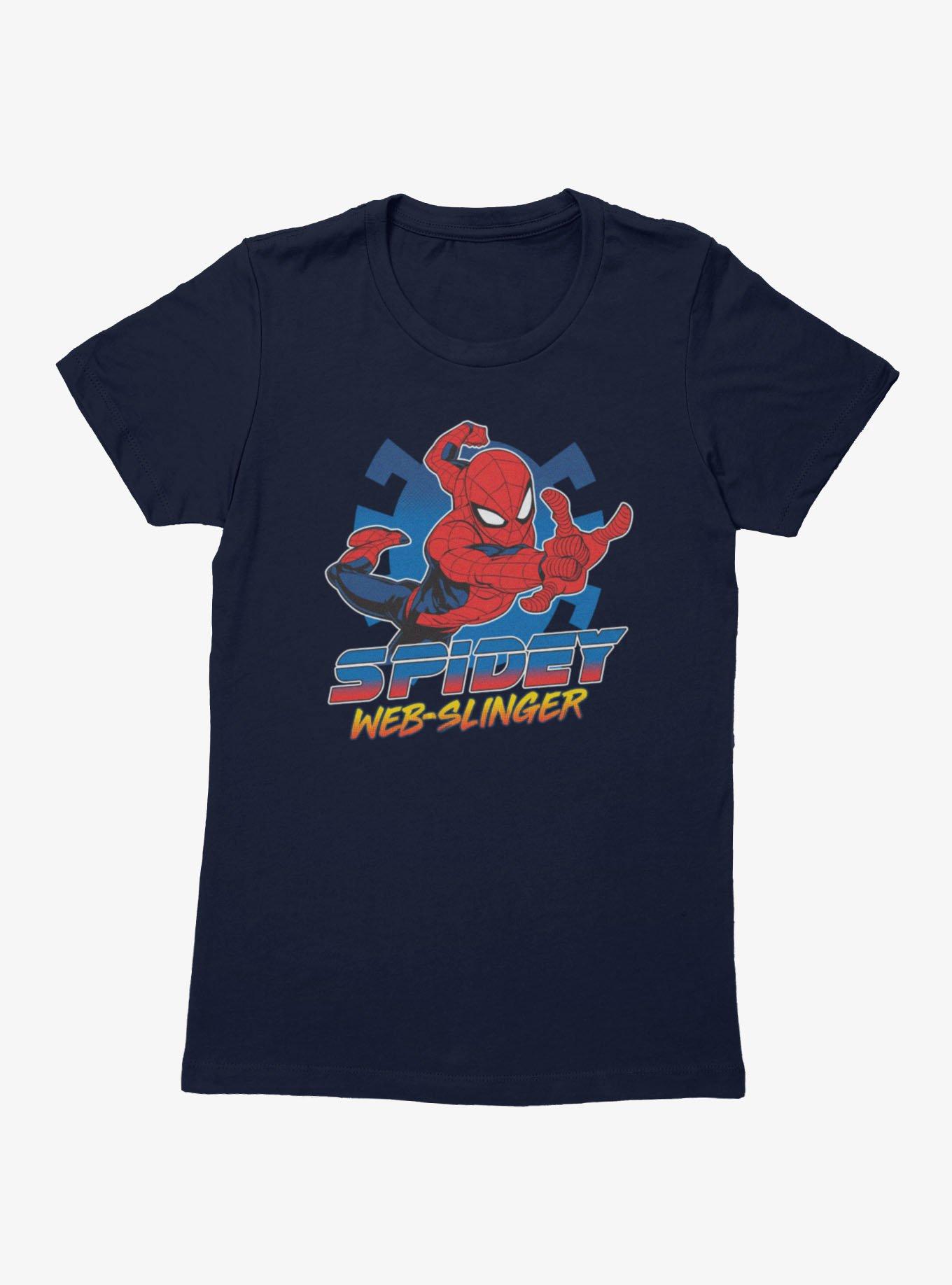 Marvel Spider-Man Web-Slinger Spidey Womens T-Shirt, , hi-res