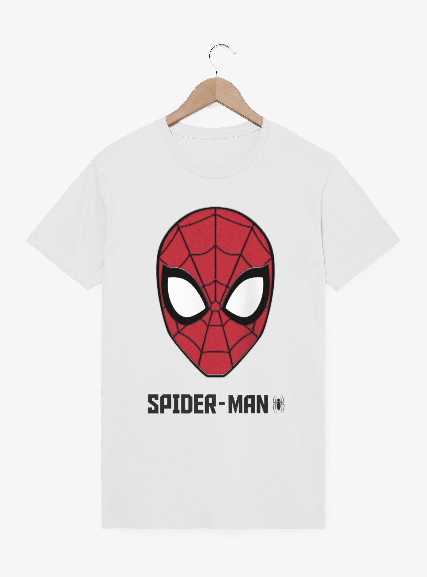 Marvel Spider-Man Big Face With Name T-Shirt, , hi-res