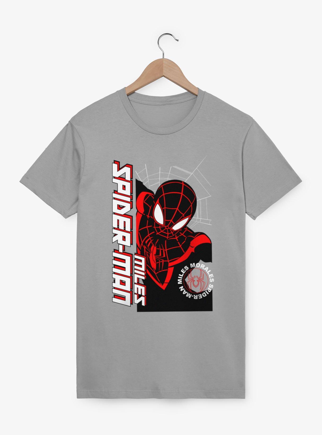 Marvel Spider-Man Miles Morales Wall Slider T-Shirt, , hi-res