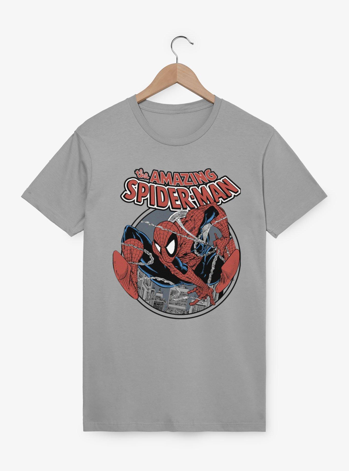 Marvel Spider-Man Web Sling Circle T-Shirt, , hi-res
