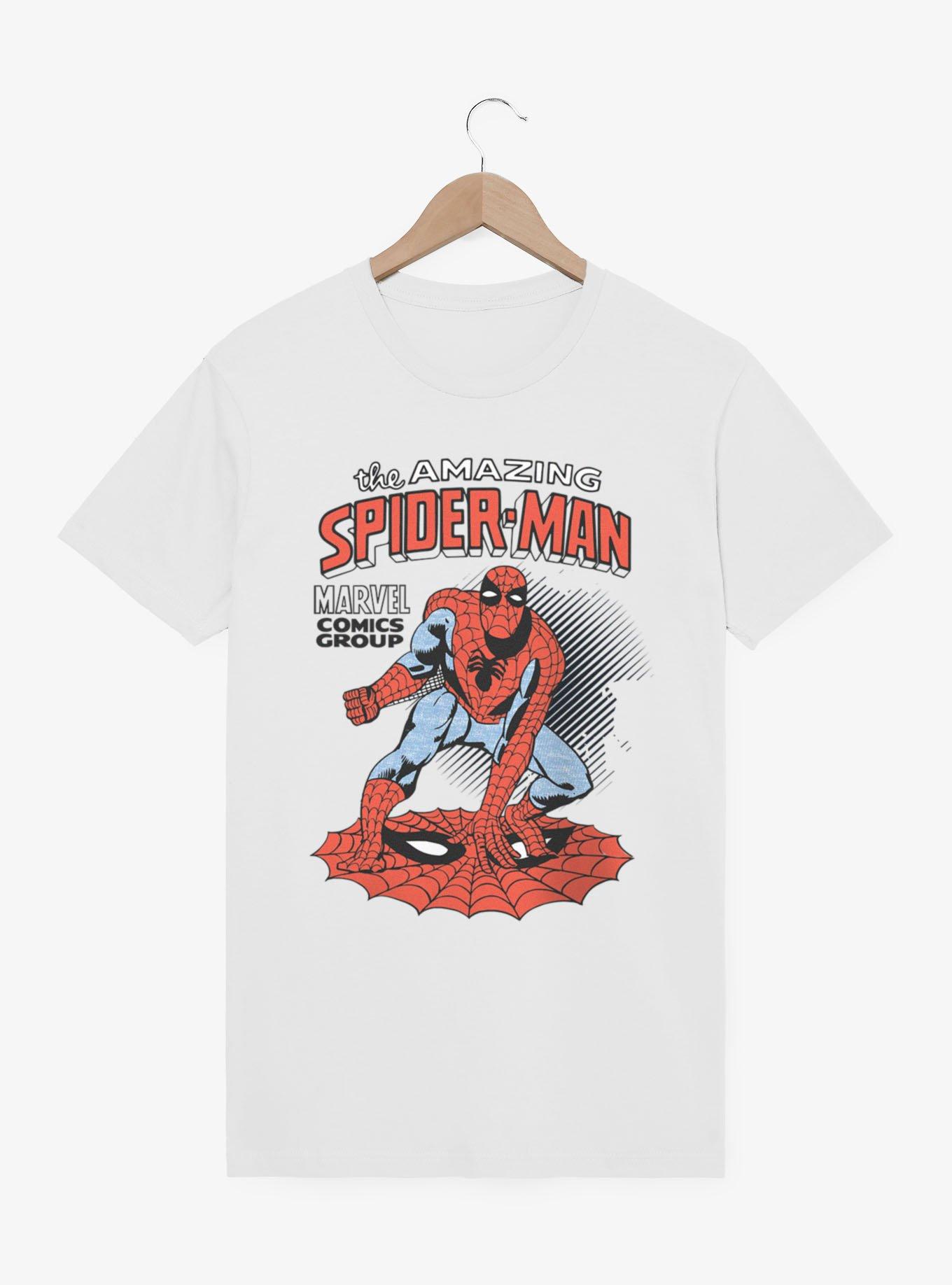 Marvel Comics Retro Crouch On Icon T-Shirt, , hi-res