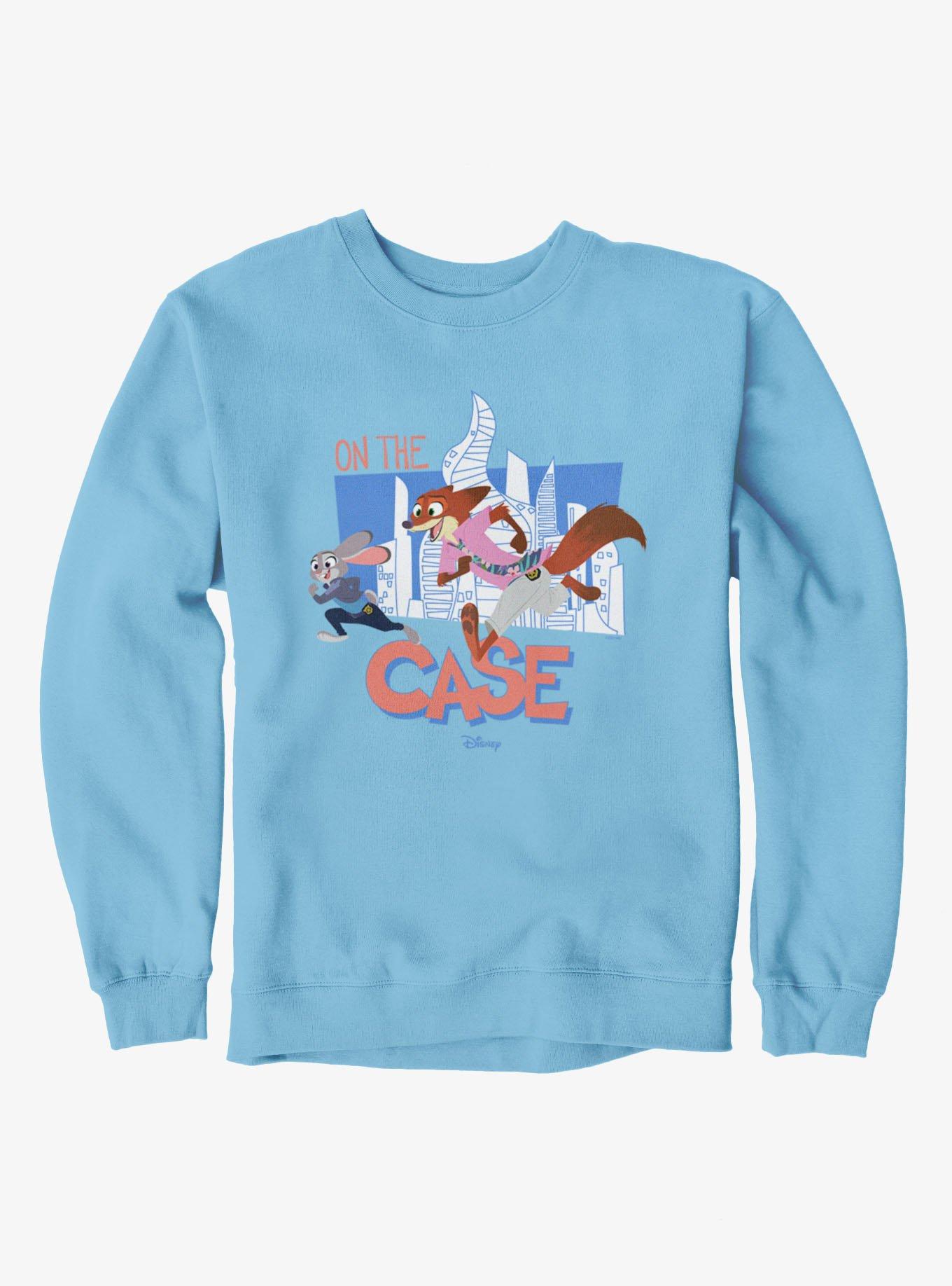 Disney Pixar Zootopia 2 On The Case Sly Hopps Run Sweatshirt, , hi-res