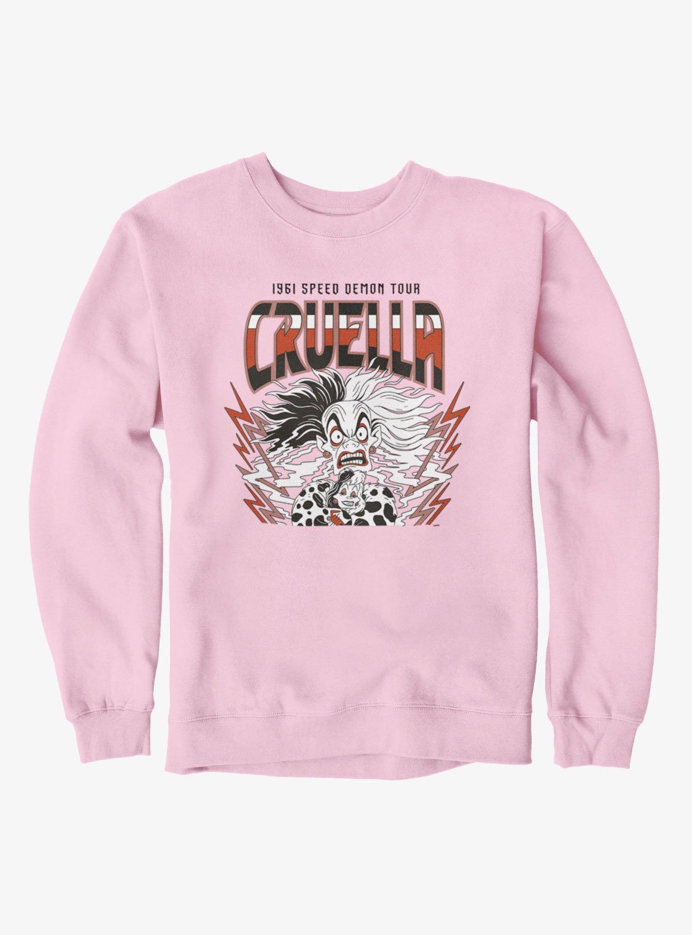 Disney Villains 1961 Speed Demon Tour Cruella Sweatshirt, , hi-res